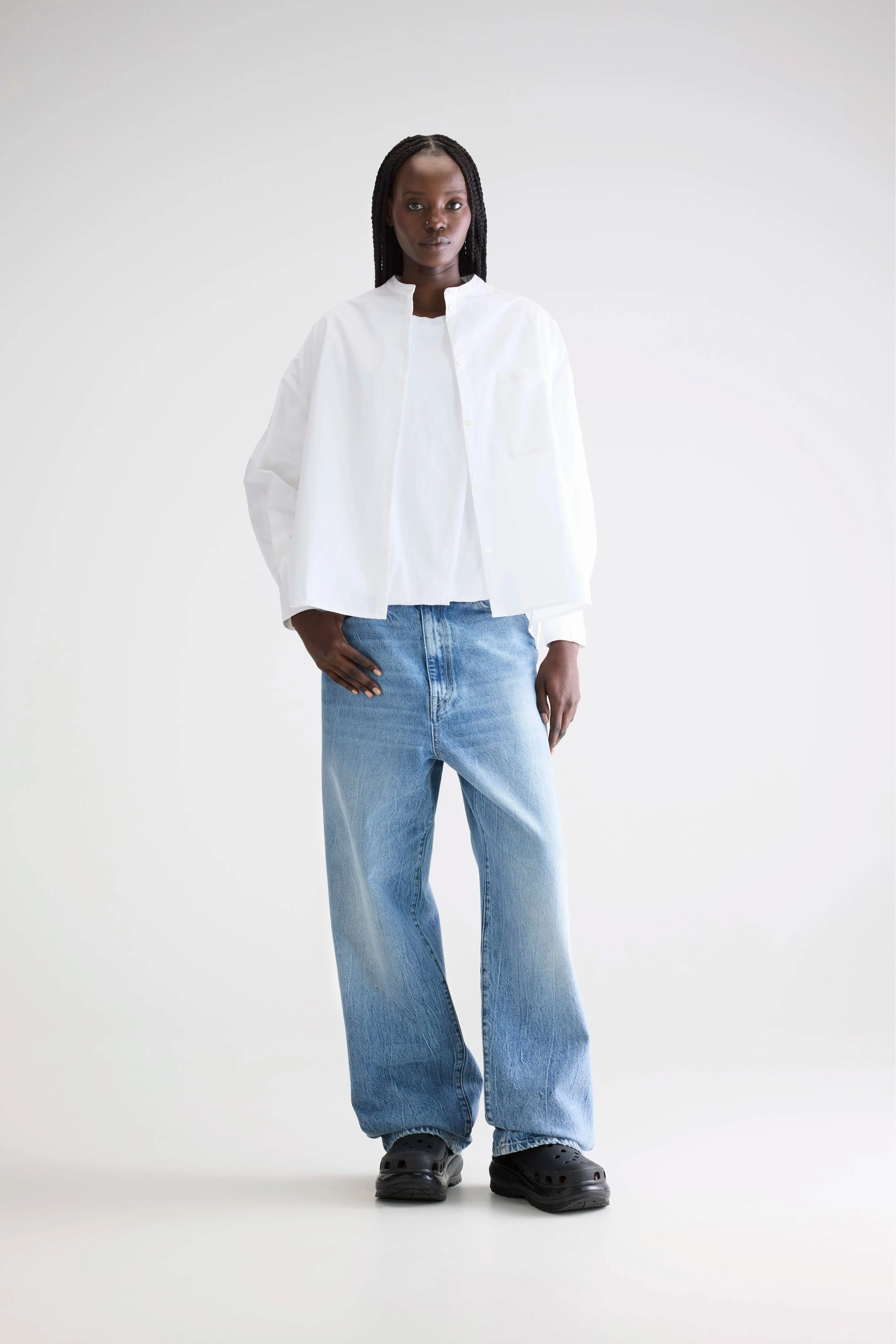 Weekend Layer Daily Comfort Gorky poplin shirt (252 / W / WHITE)