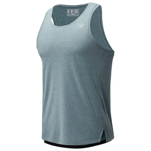 Men's Impact Run Singlet Winter Layer Seam Free Shoulders