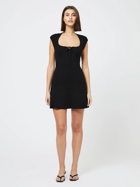 MoldResistantTexture Subtle Elegance Cosysoft Flared Mini Dress