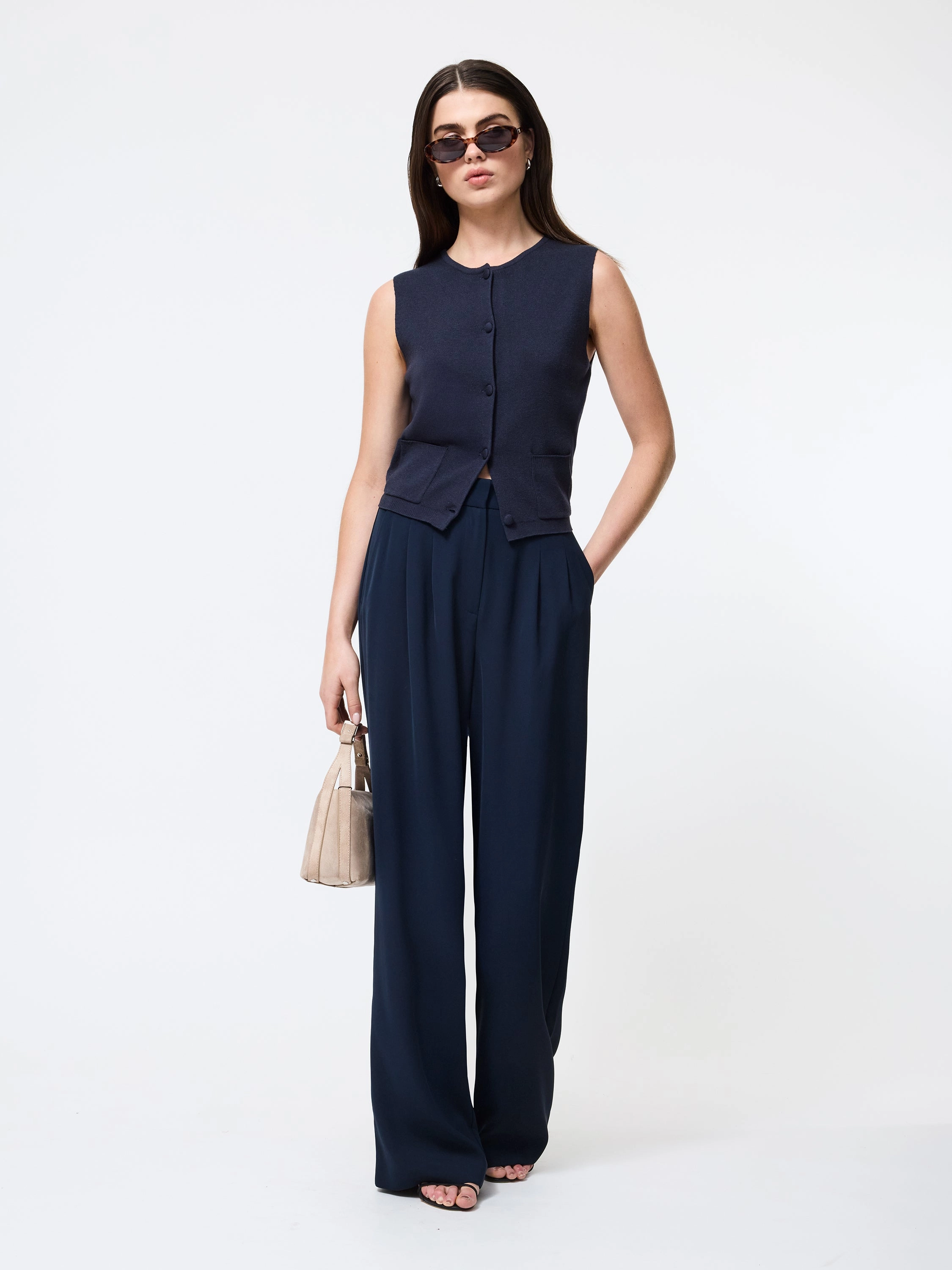 Cosysoft Knit Vest Warm Touch Double Layered Design