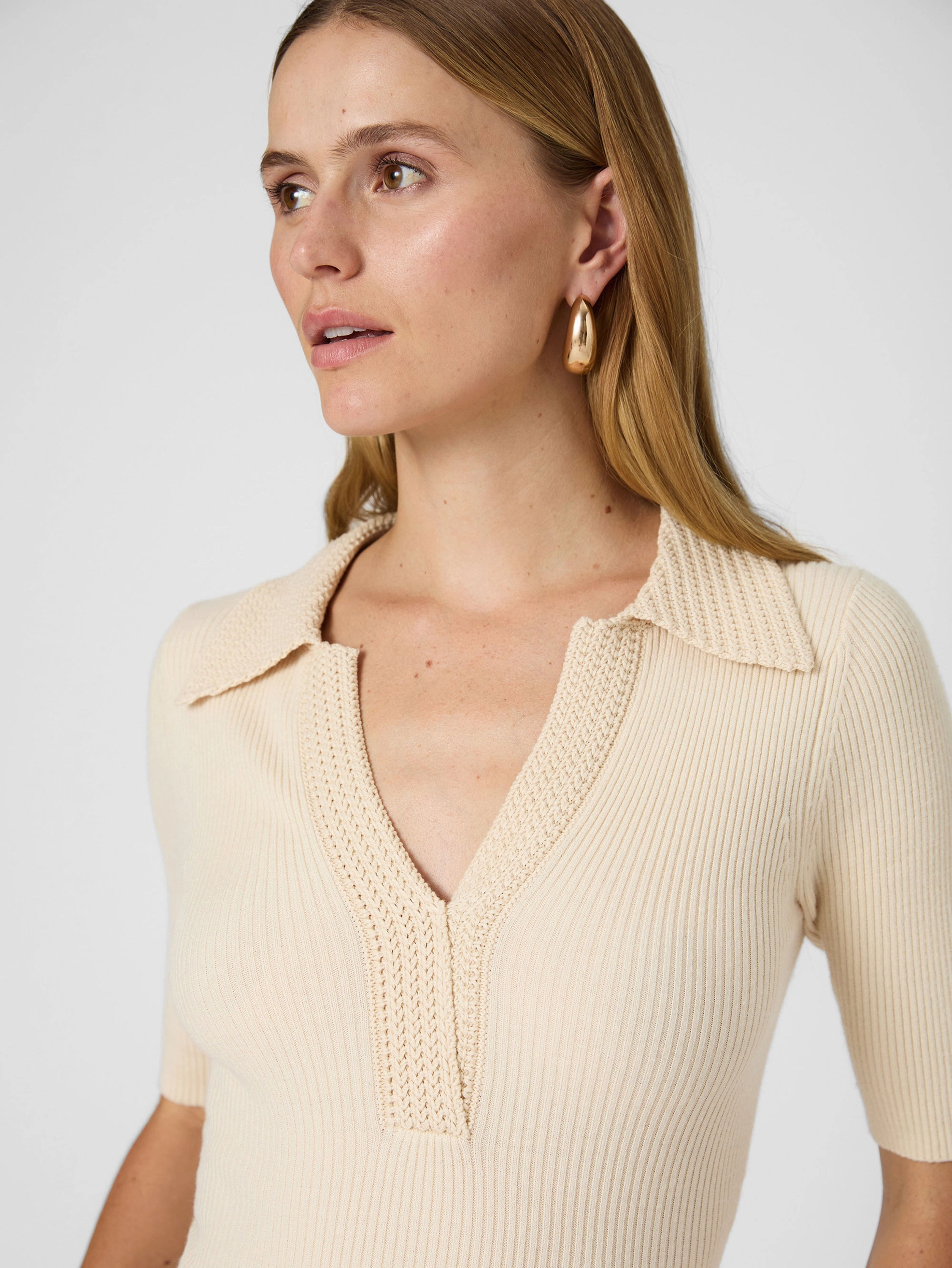 Satin Finish Stylish Vibe Cosysoft V Neck Midi Dress