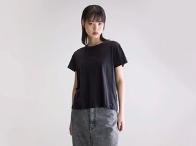 Covi short-sleeve t-shirt (252 / W / OFF BLACK) Trendy Essentials product warranty