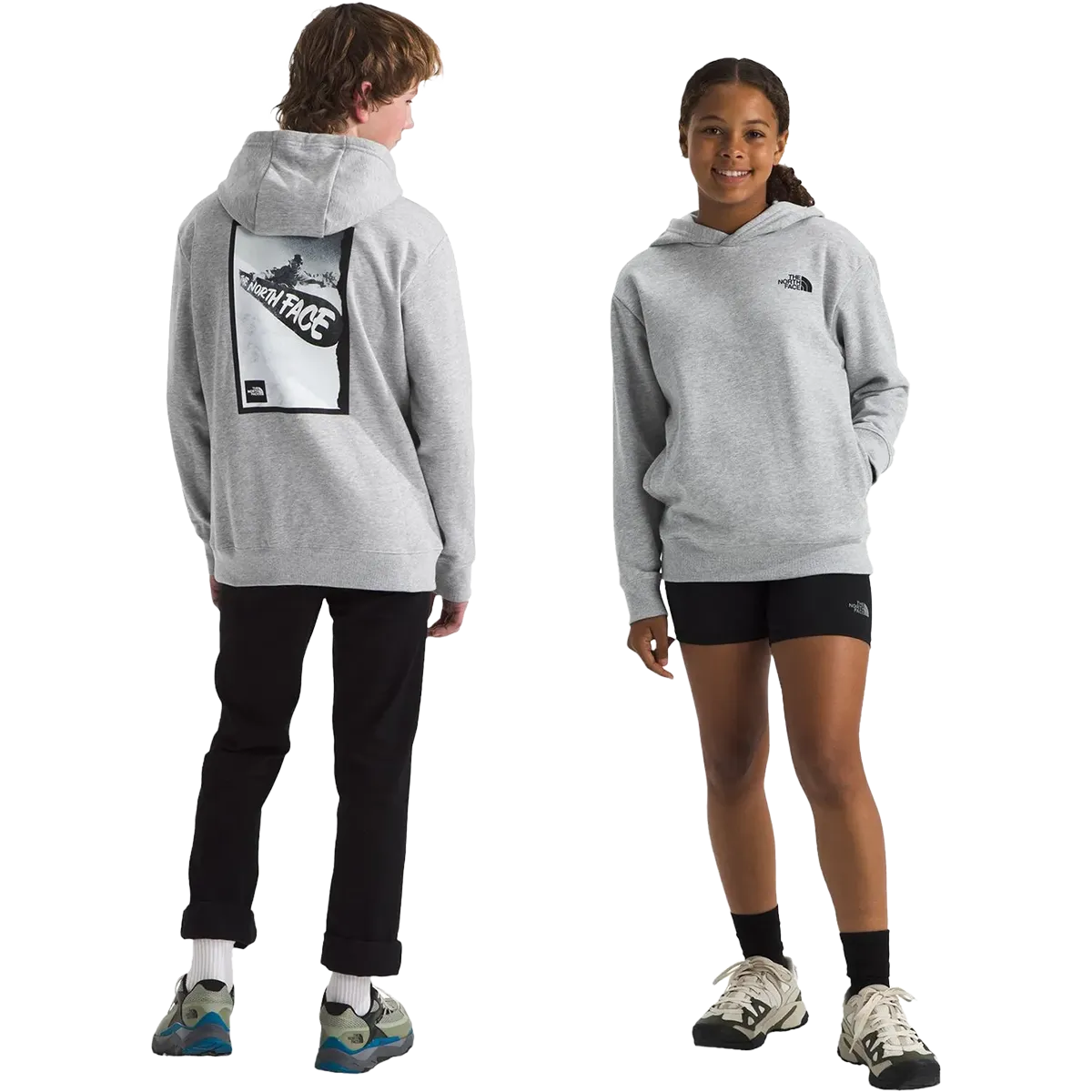 Youth Snow Camp Fleece Pull Over Hoodie Odor-resistant Cozy Fit