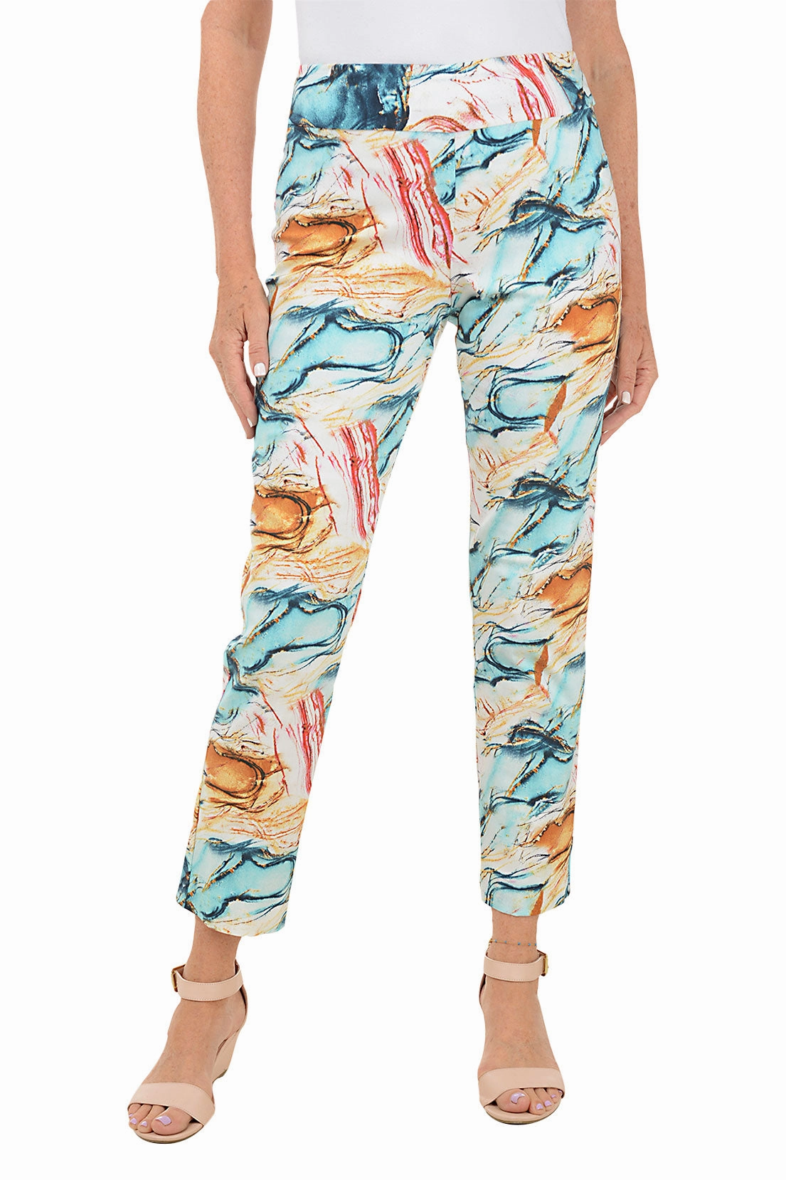 Aqua Splash Pull-On Ankle Pant No Chafe Relax Fit Wear