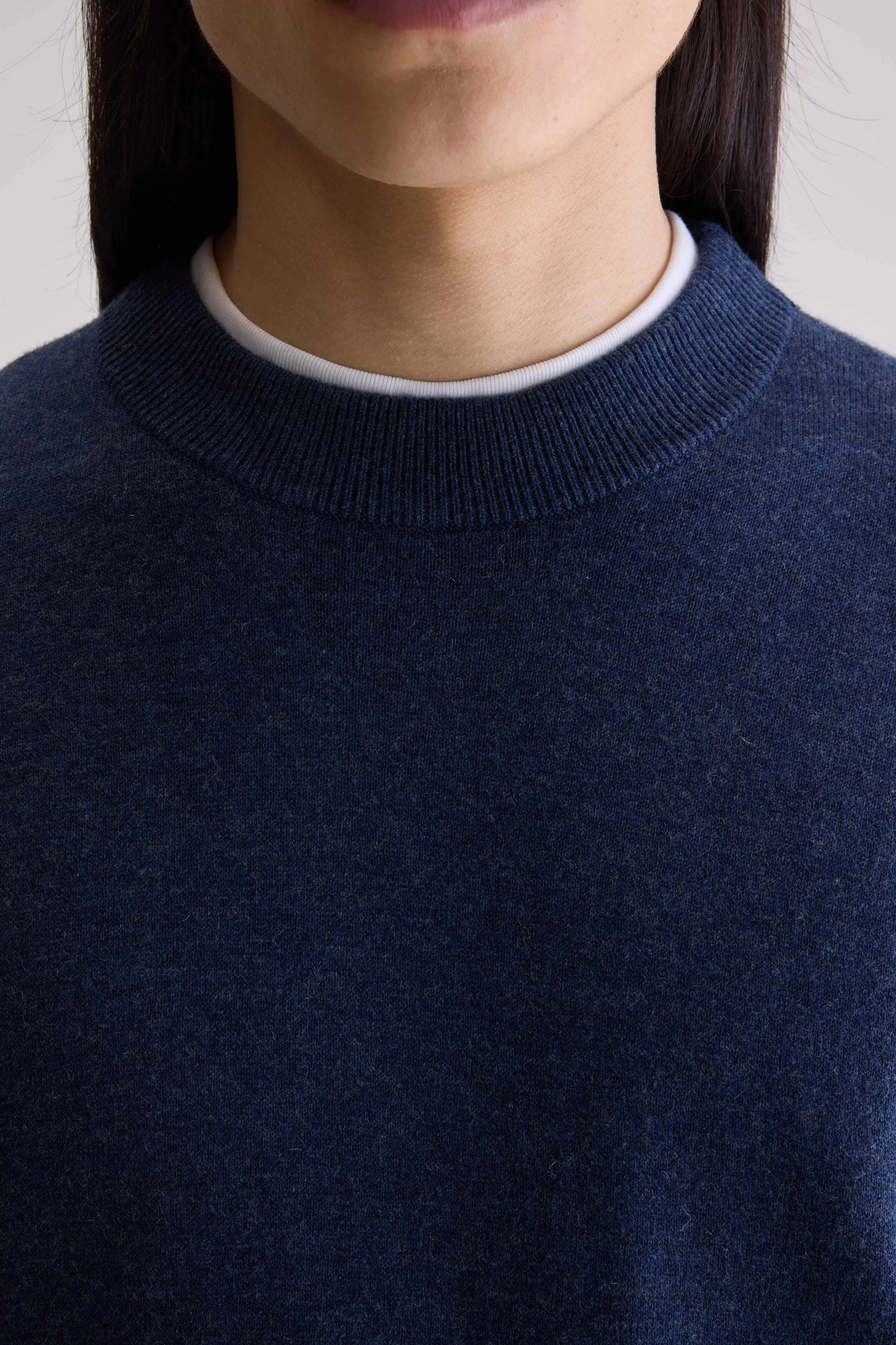 Neutral Style Abrasion Resistant Yarn Geolem crewneck sweater (252 / M / ODYSEE)