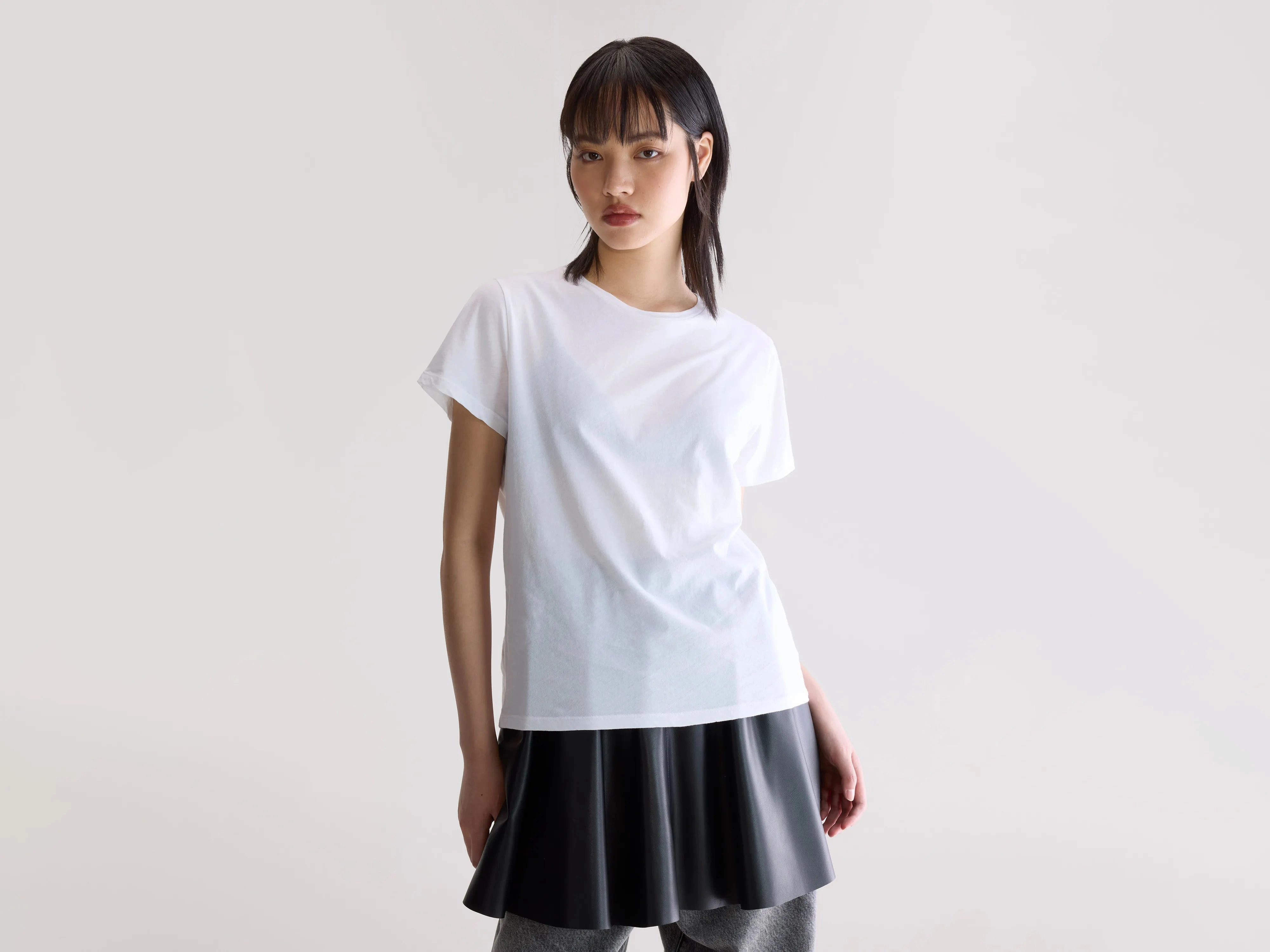 Covi short-sleeve t-shirt (252 / W / WHITE) Comfortable Outfit