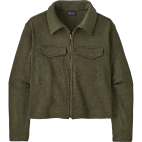 Light Rain Women's Better Sweater Zip Chore Jacket