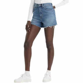 Women's High-Waisted Mom Short Quick Slip