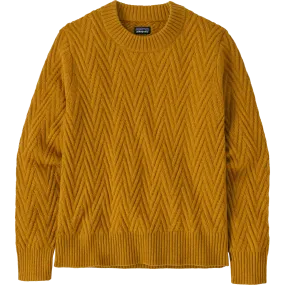 Women's Recycled Wool Crewneck Sweater Comfy Basics