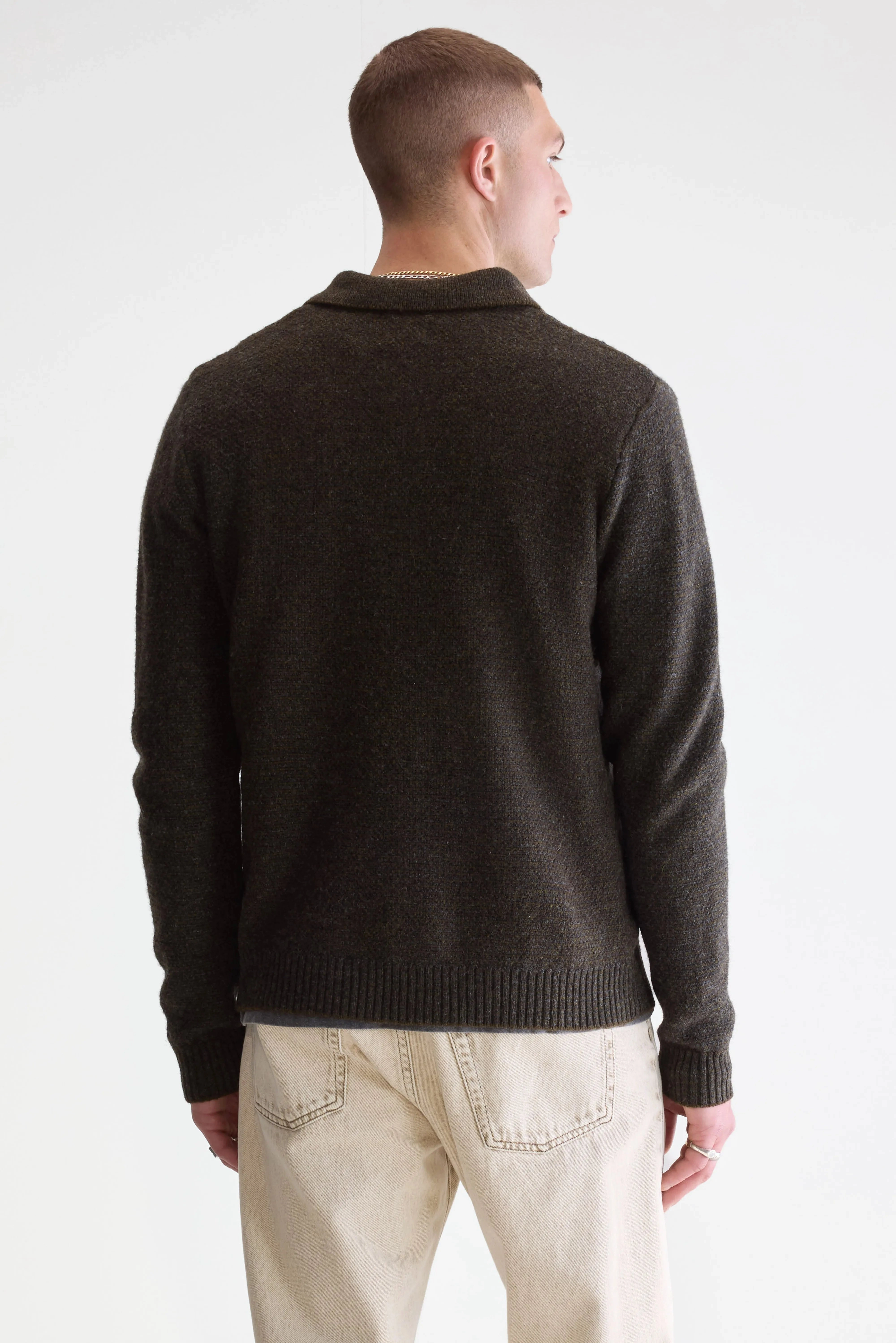 Allui polo neck sweater (252 / M / COMBO B) Smart touch Subtle Fit