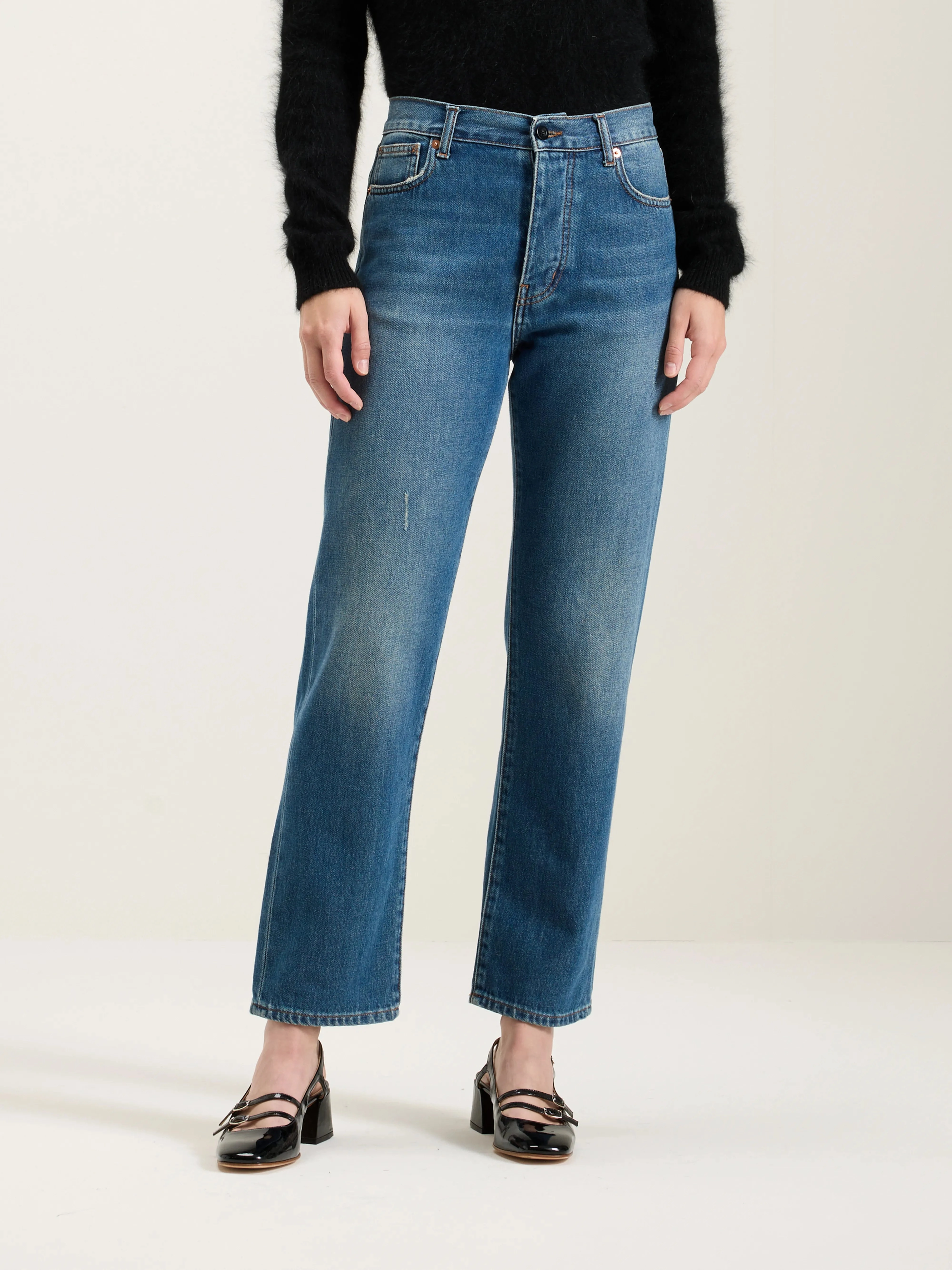 Sustainable Dye Methods Denim N. 34 regular jeans (242 / W / USED)