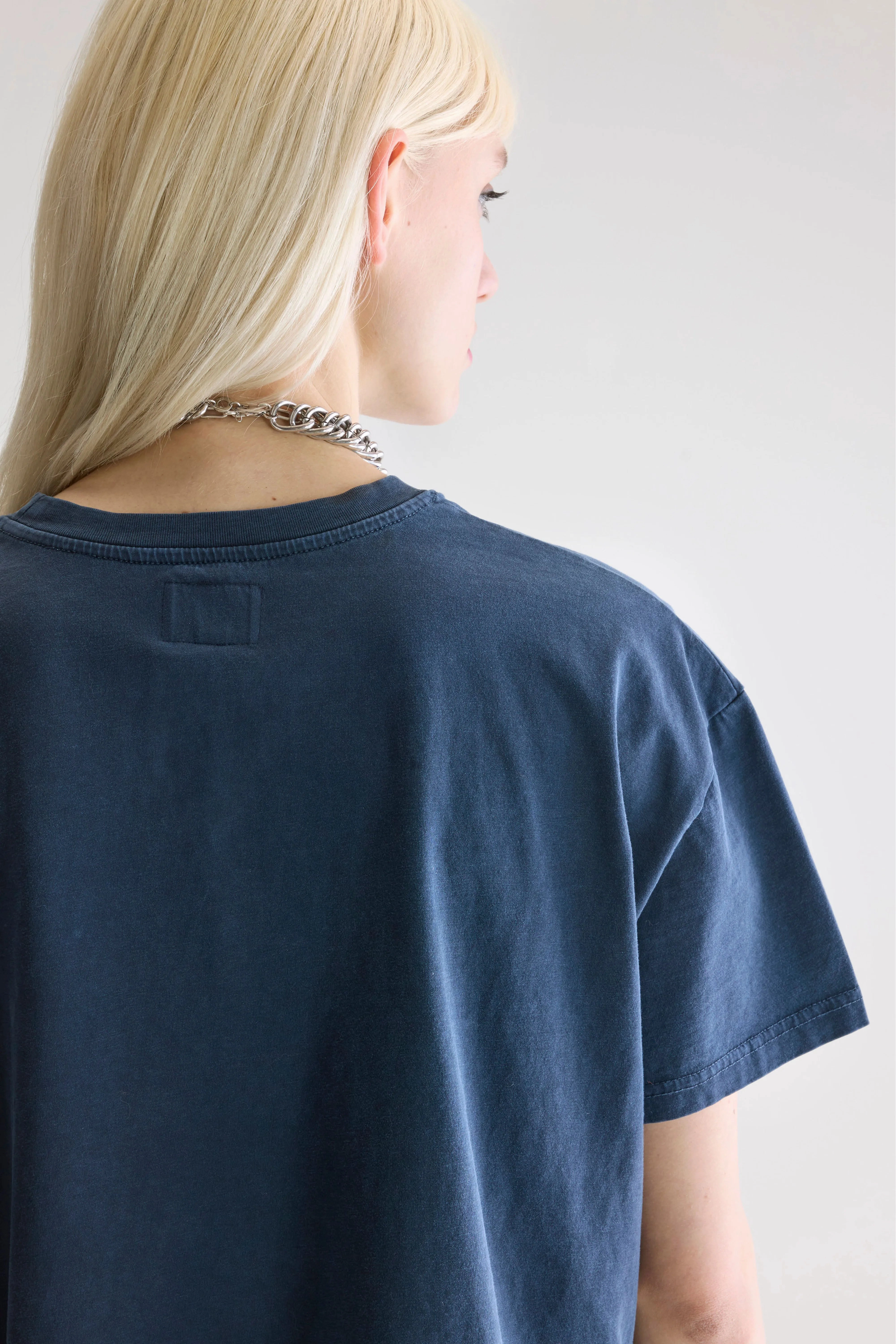 Felio short-sleeve t-shirt (252 / W / PARKER) product customization options Zippered Pocket