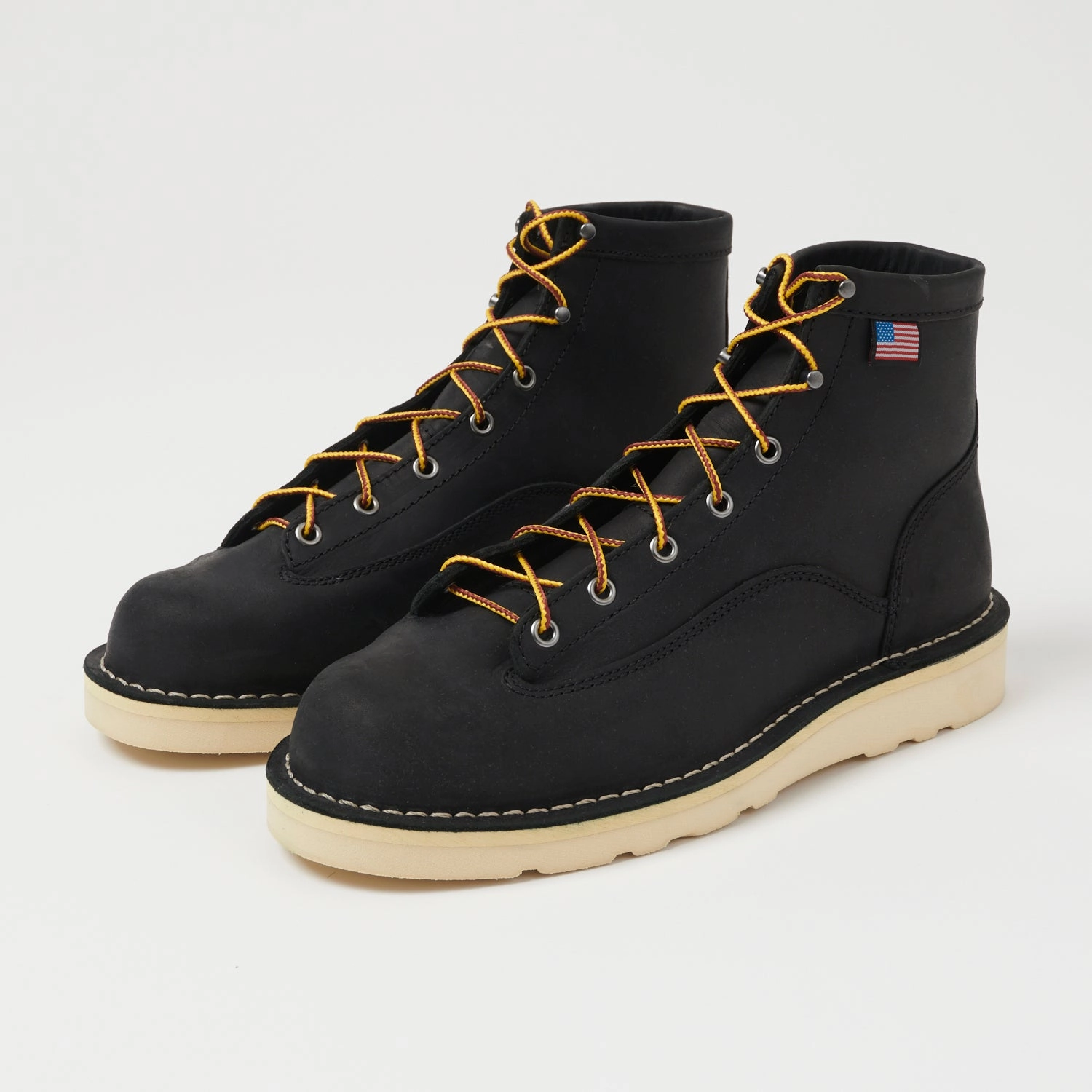 Danner 'Bull Run' Boot - Black Practical Pair Functional Wear