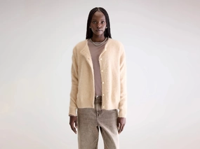 Dathan angora-blend cardigan (252 / W / IVORY) Inner Layer