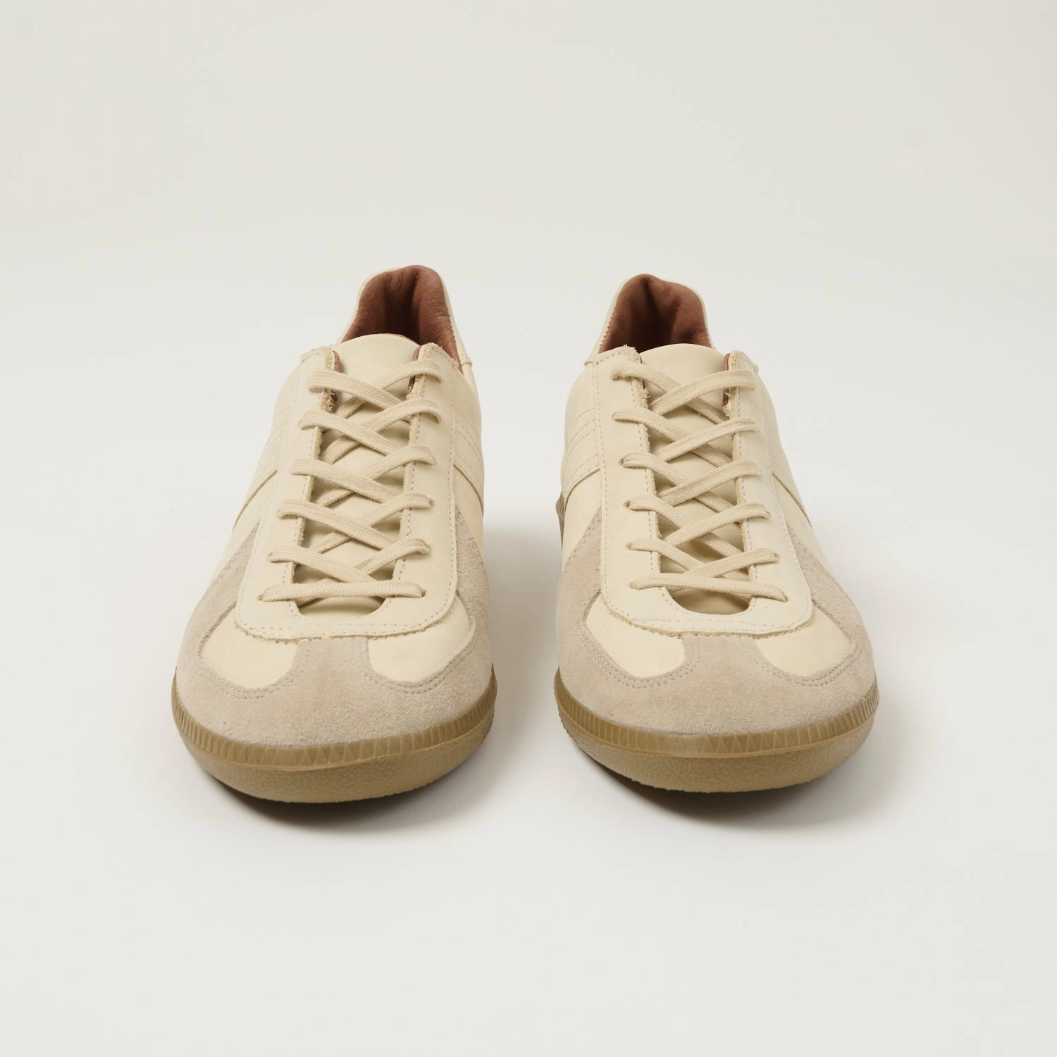 Reproduction of Found 1980s German Army Trainer - Panna Nubuck Wedge Sole