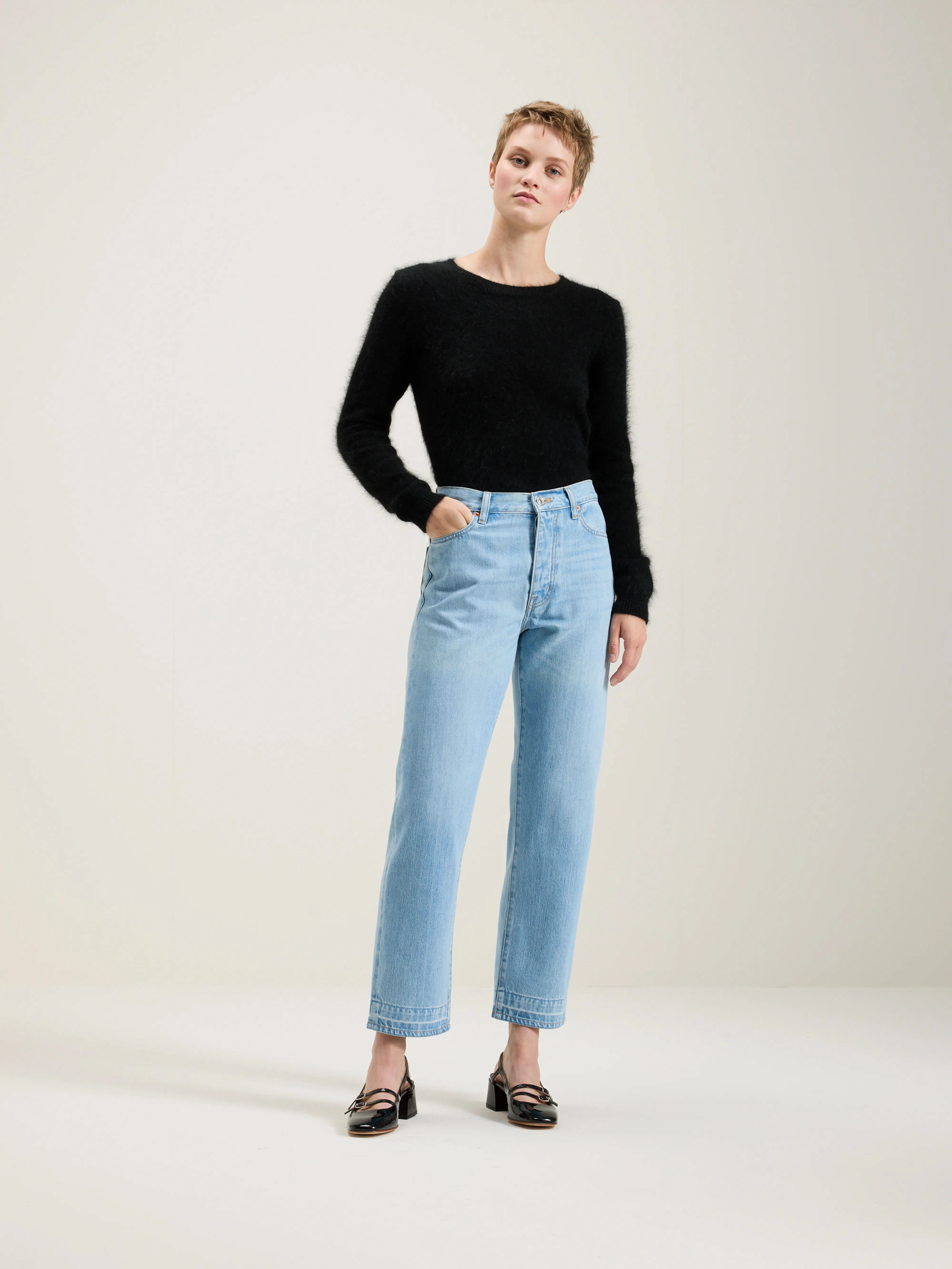 City Walk Autumn Days Lightweight Denim N. 34 regular jeans (242 / W / USED LT BLUE)