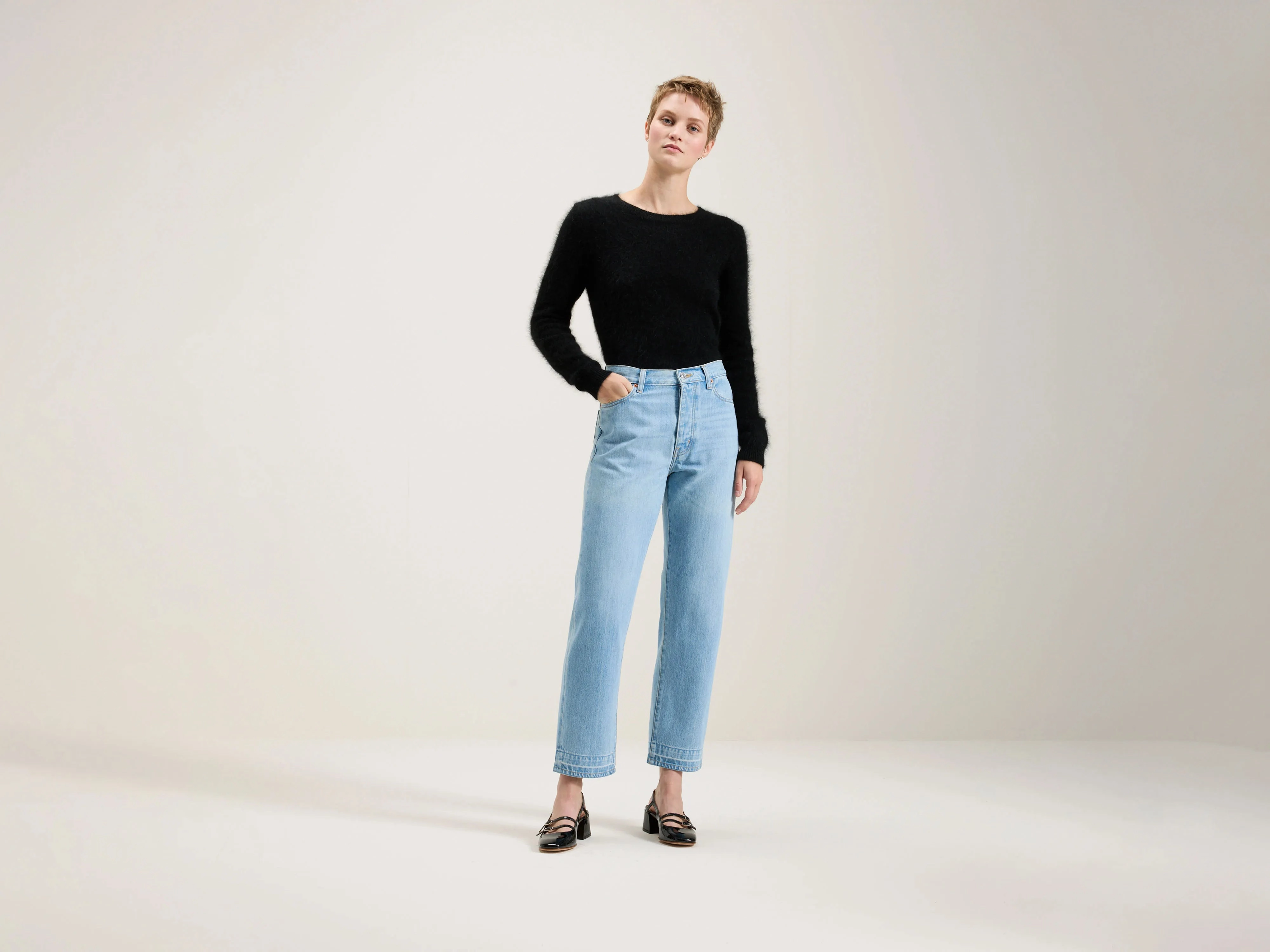 Denim N. 34 regular jeans (242 / W / USED LT BLUE) All Size Fit