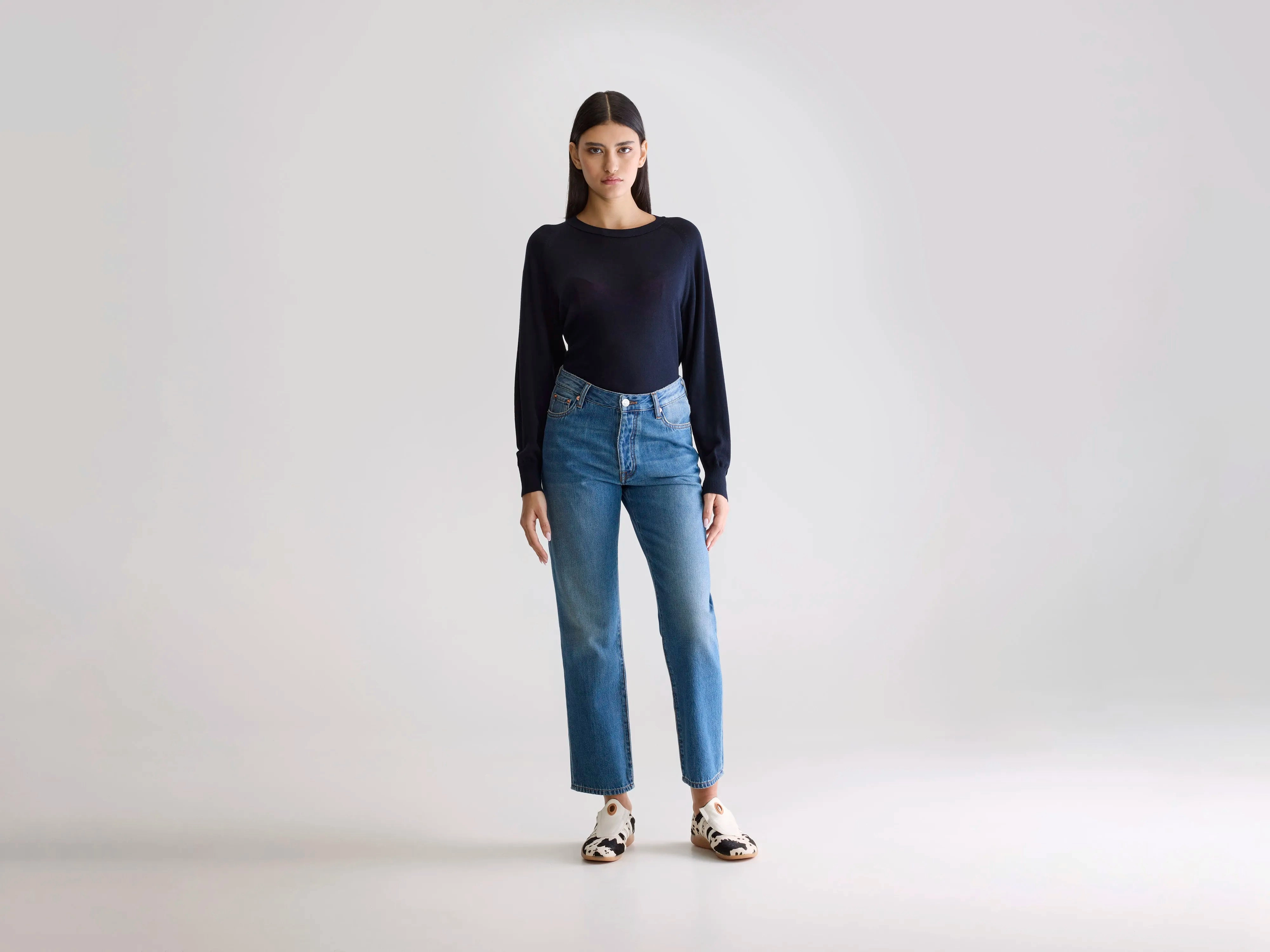 Denim N. 34 regular jeans (252 / W / USED MD BLUE) Casual Friday Picnic Style Nature Lover