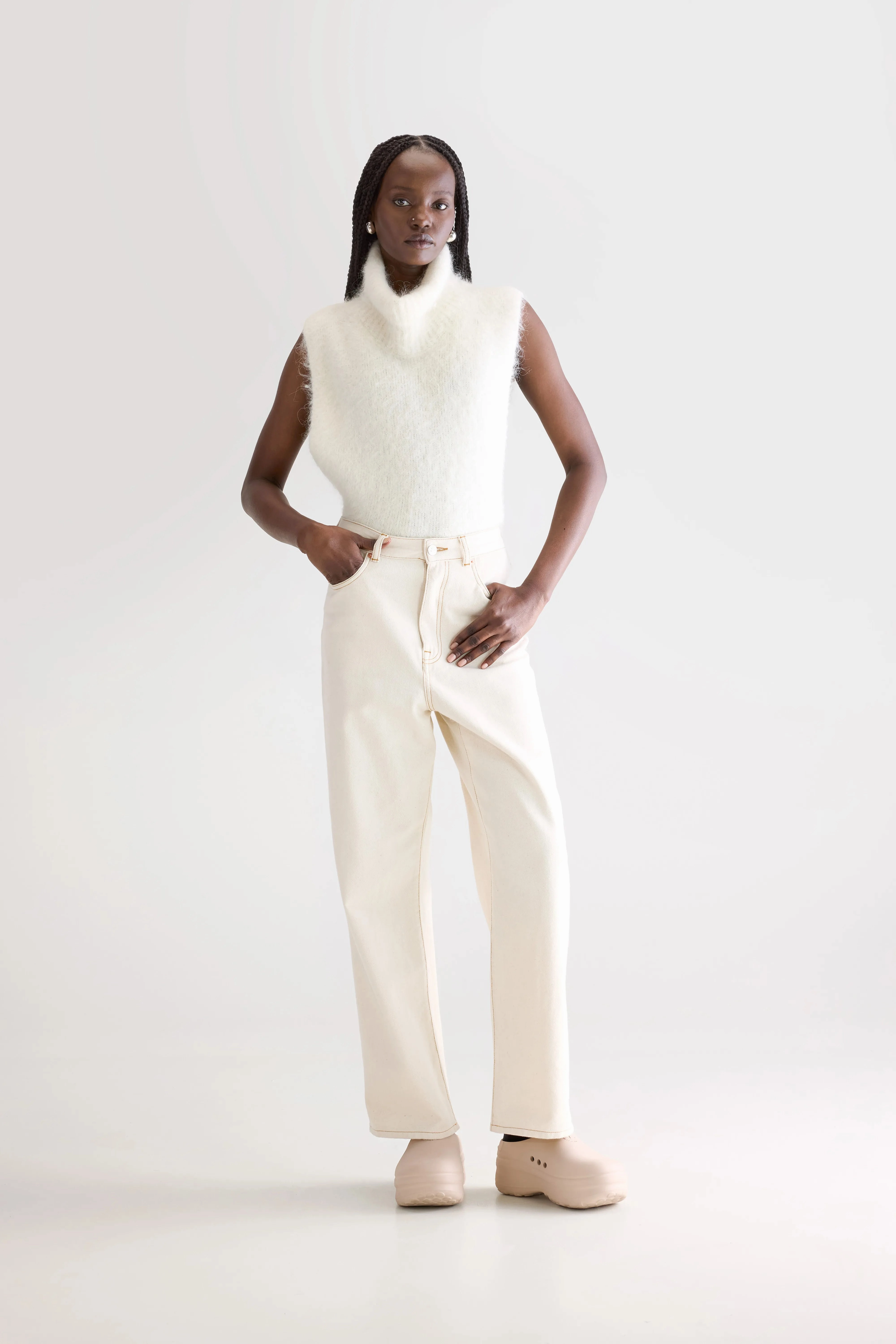 Denim N. 61 wide jeans (252 / W / NATURAL) All Season Style Minimalist Style Holiday Vibes Weekend Warrior