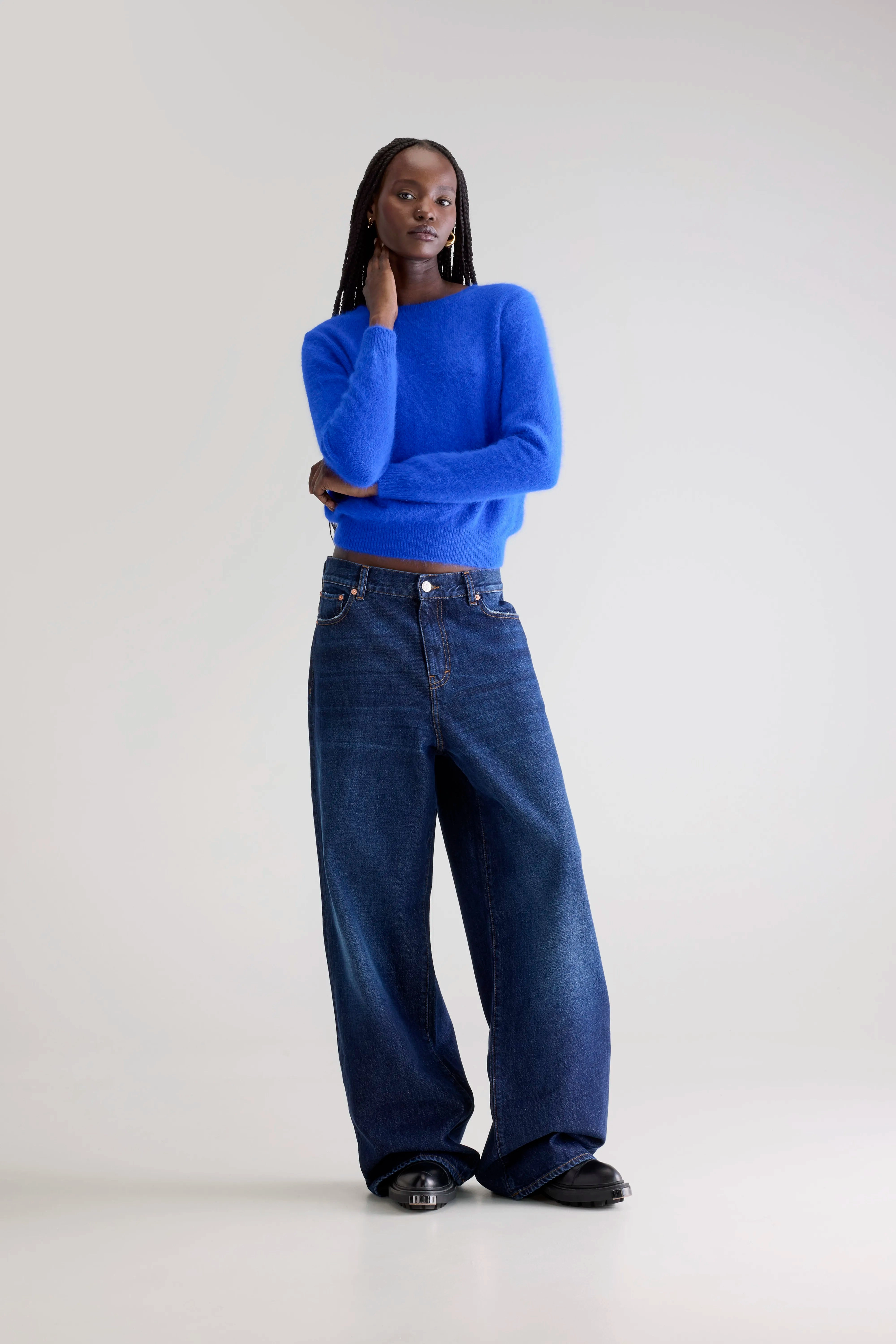 Smart Wardrobe Outfit Combo Denim N. 64 wide jeans (252 / W / RINSE)