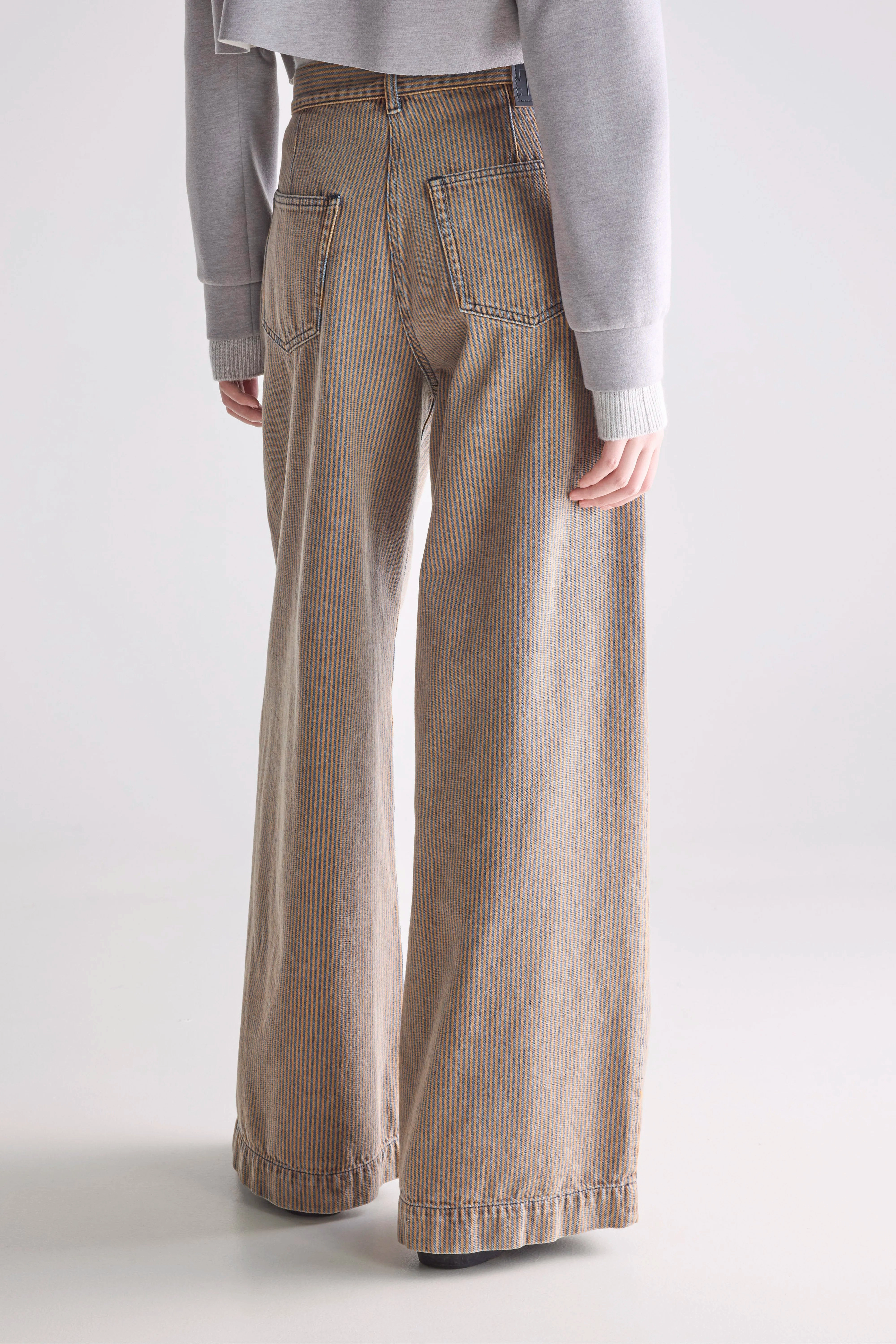 Travel Outfit Chill Outfit Date Night Denim N. 74 super-wide jeans (252 / W / STRIPE C)