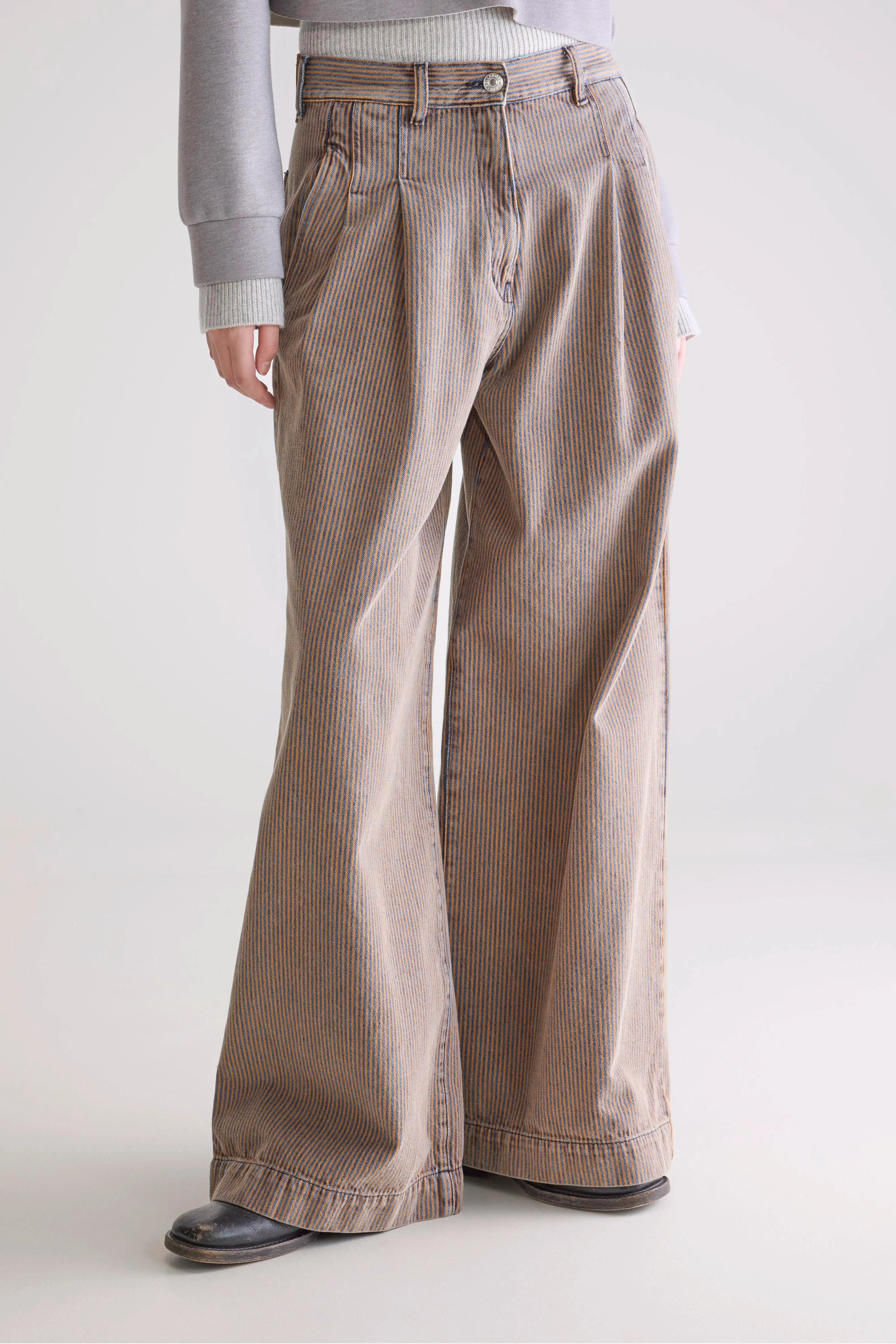 Smart Casual Daily Mix Denim N. 74 super-wide jeans (252 / W / STRIPE C)