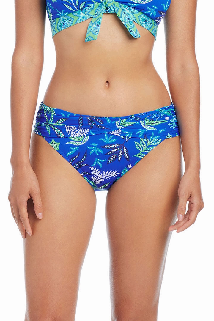 Moisture Wicking Lining Desert Bloom Sarong Bikini Bottom