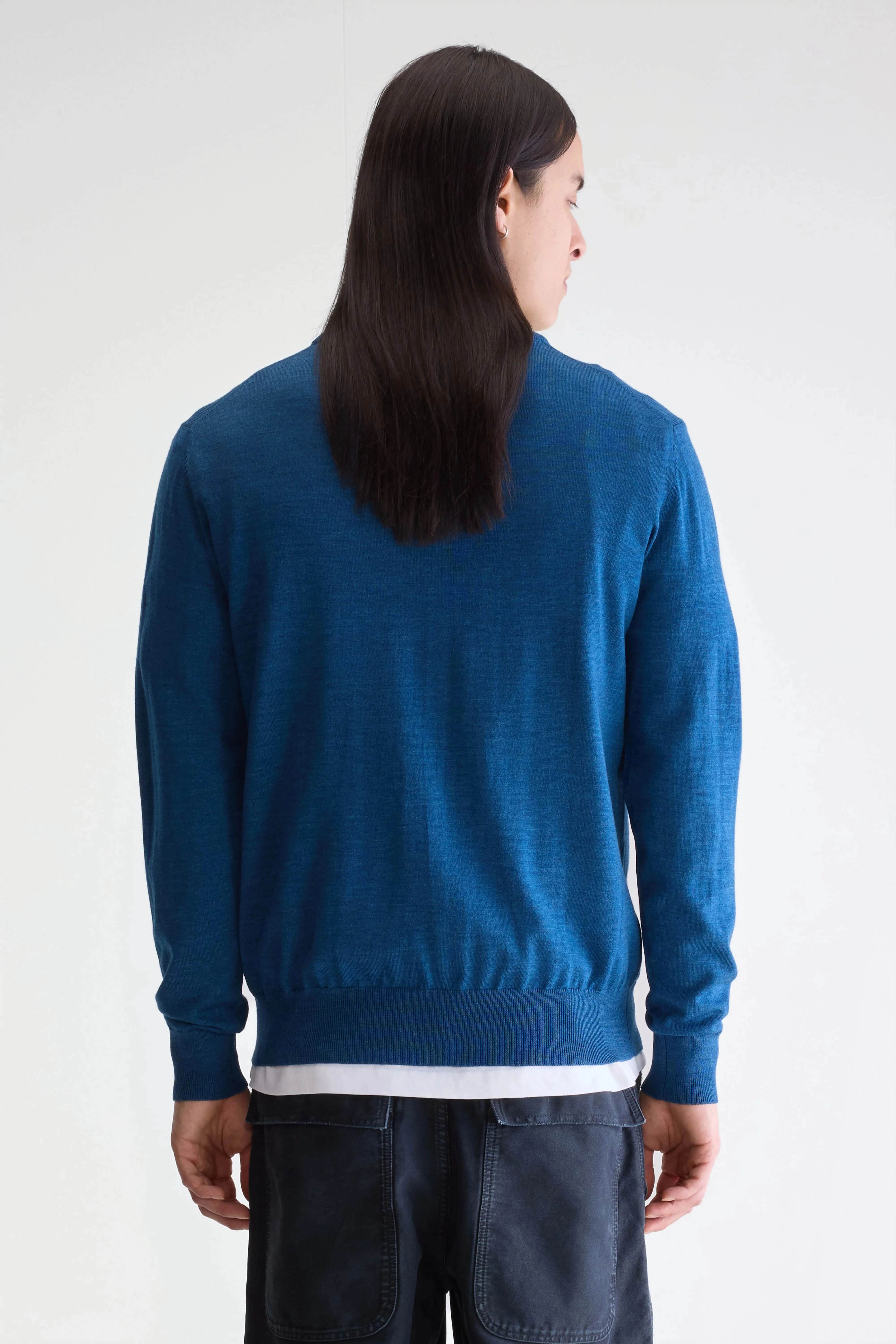 Dilliv crewneck sweater (252 / M / MORAINE) Cold Season Breathable Layer