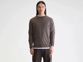 Layered Cuff Luxe Layer Dilliv crewneck sweater (252 / M / PEEL)