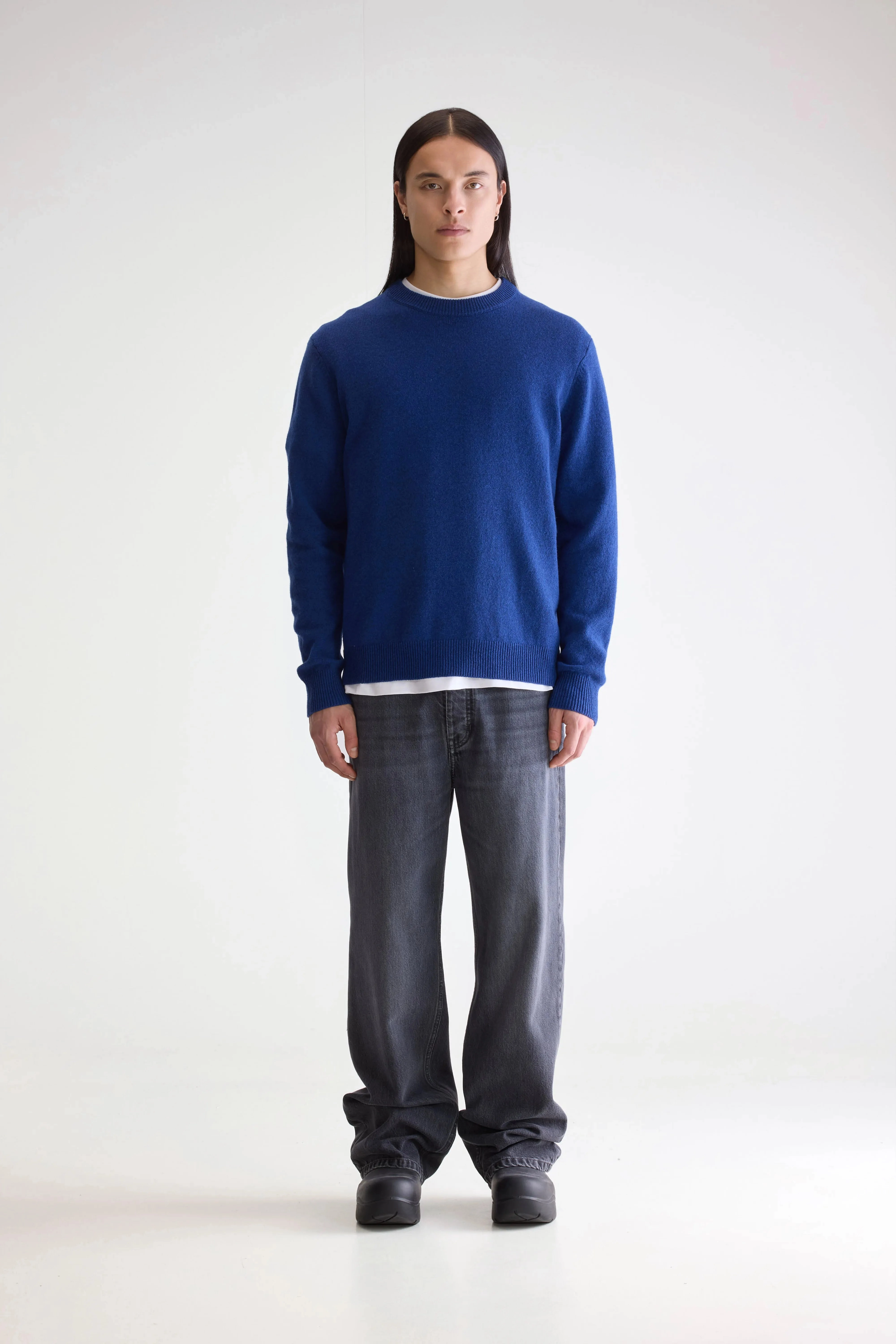 Donoon crewneck sweater (252 / M / MARINE) Crisp Design Ultra Soft