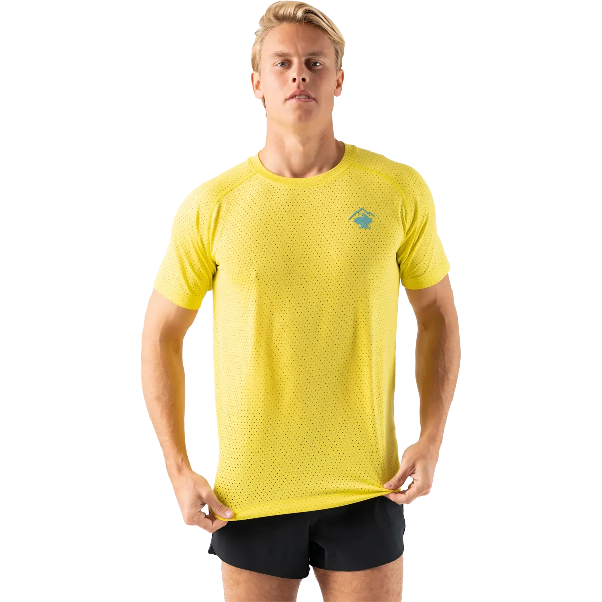 Men's EZ Tee Perf Short Sleeve Trail Solid Color Smart Design