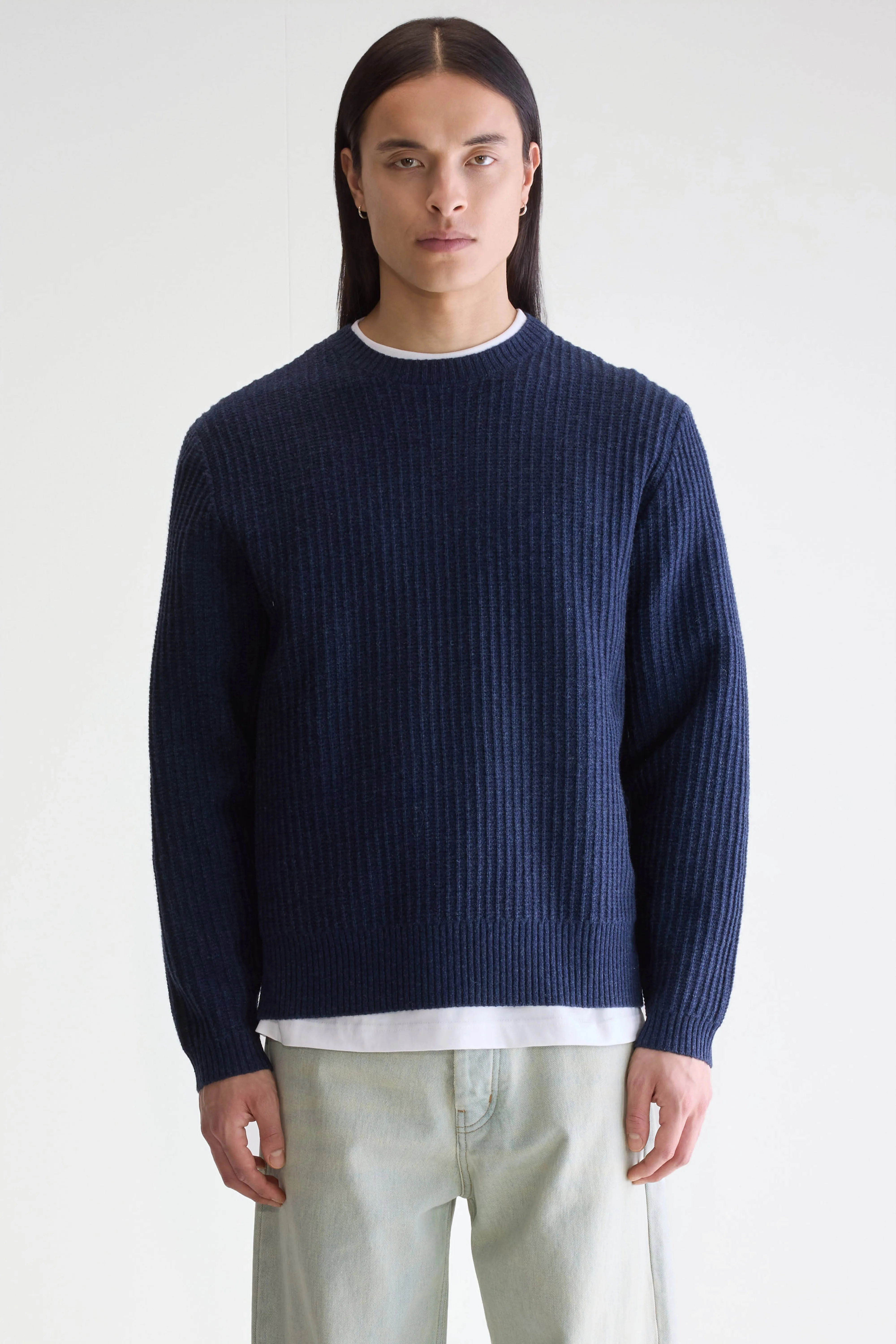 Tagless Design Geivyn crewneck sweater (252 / M / INK)