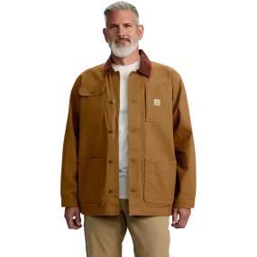 Medal Touch Men's Rugged Flex Duck Loose Fit Chore Coat