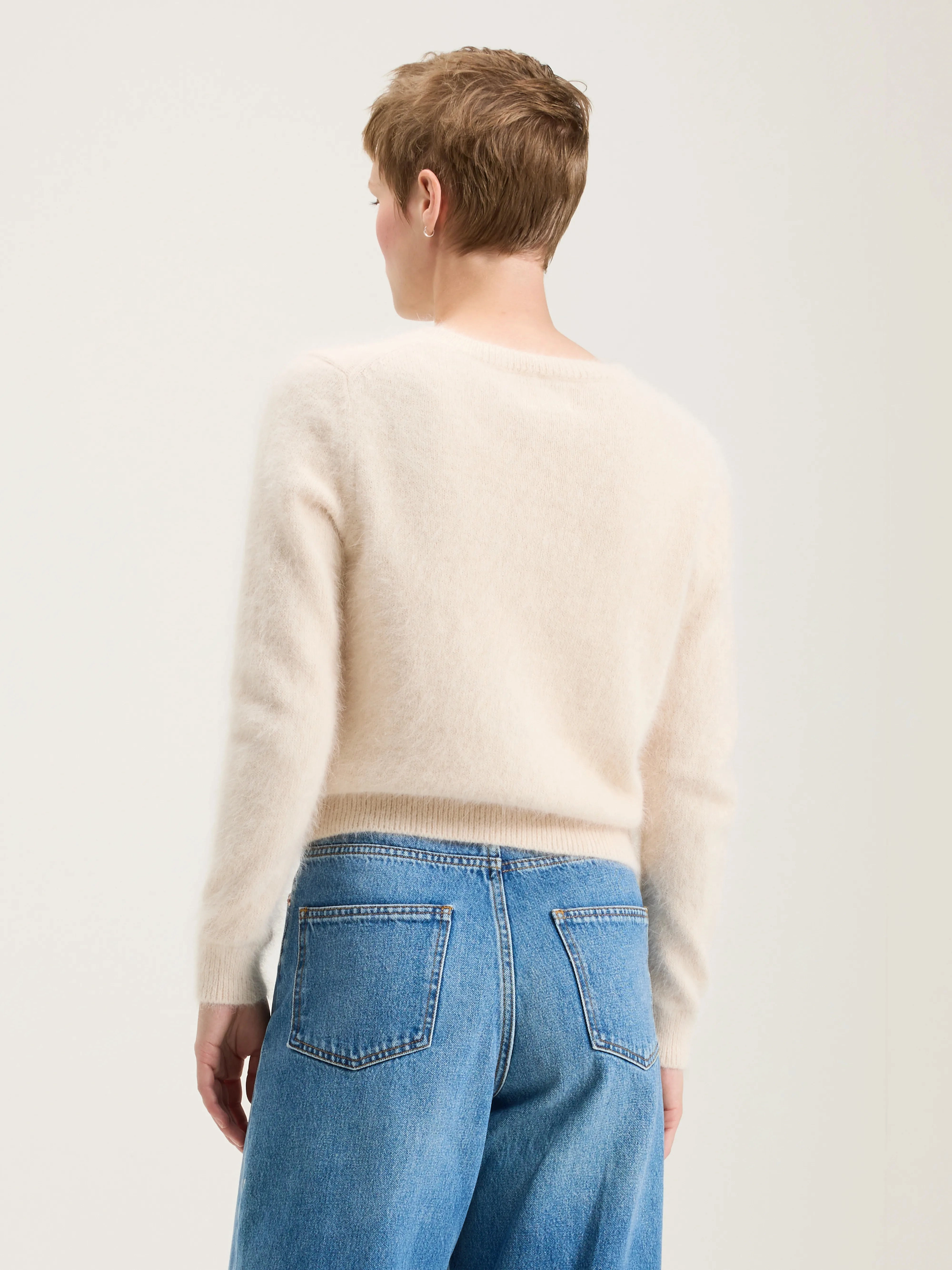 Datti angora-blend sweater (242 / W / PARCHEMIN) Autumn favorite