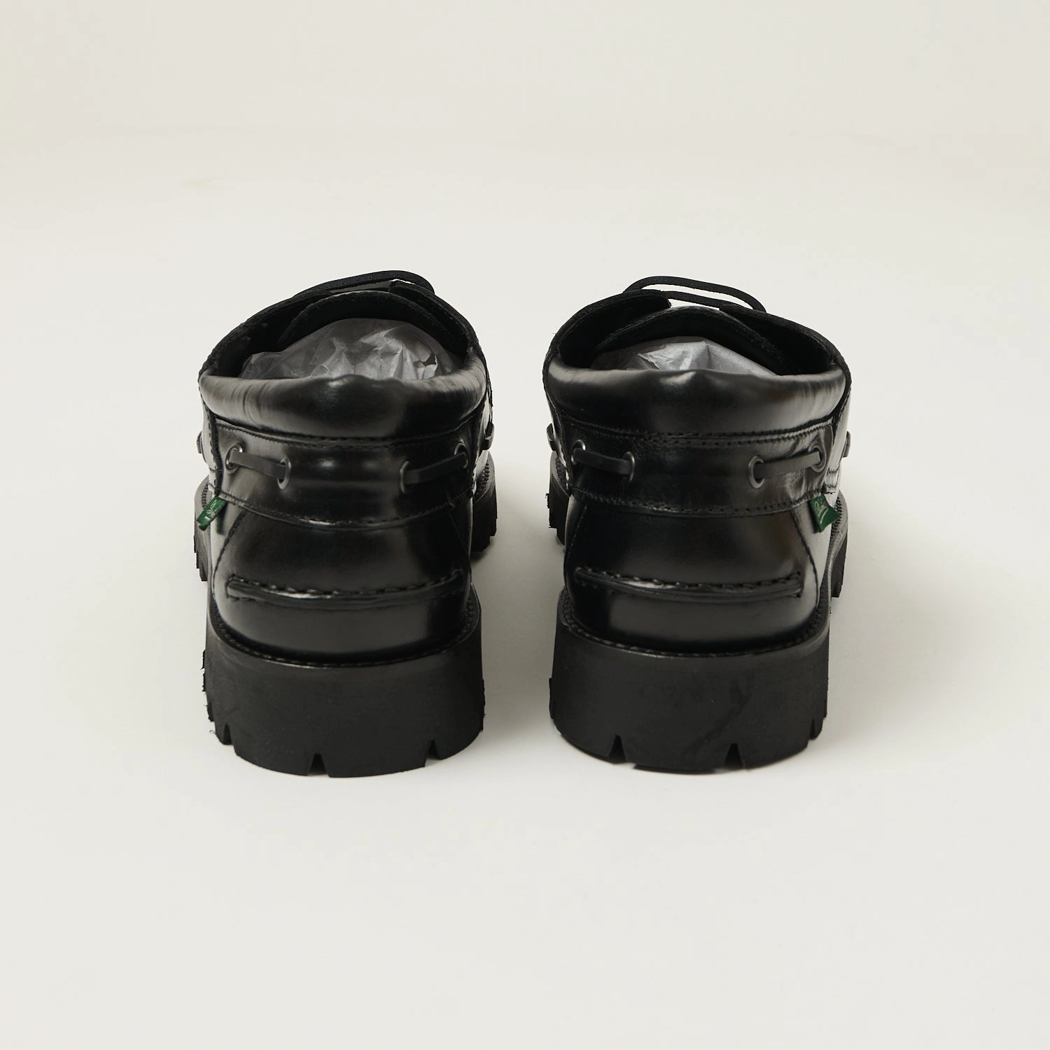 Sea Breeze Paraboot Briac Jannu Shoe - Black Lisse Noir