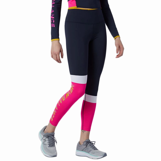 Tall Fit Double Layer Women's Printed Fast Flight 7/8 Tight