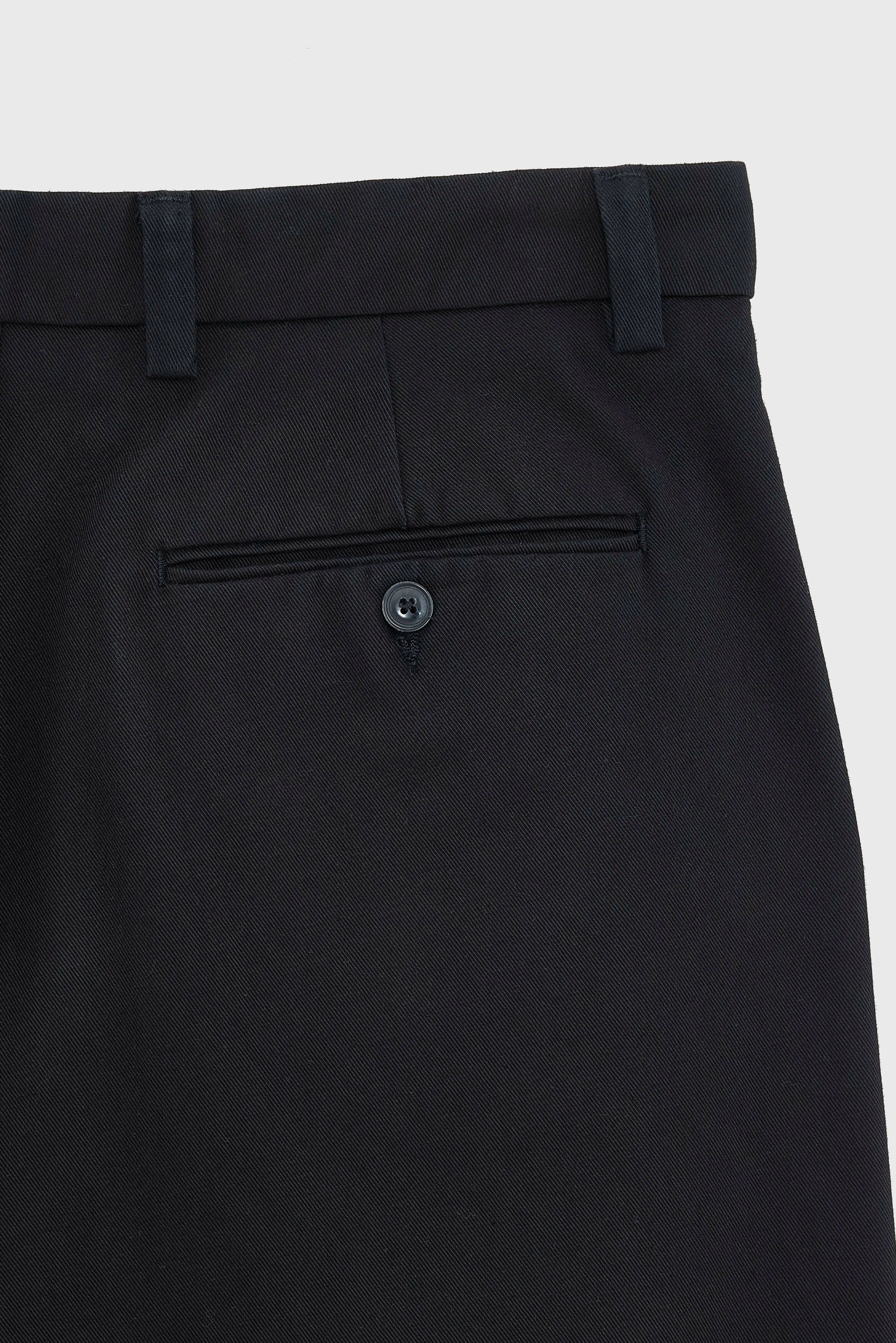 Polk relaxed trousers (252 / M / BLACK BLUE) Simple Fit Timeless Style