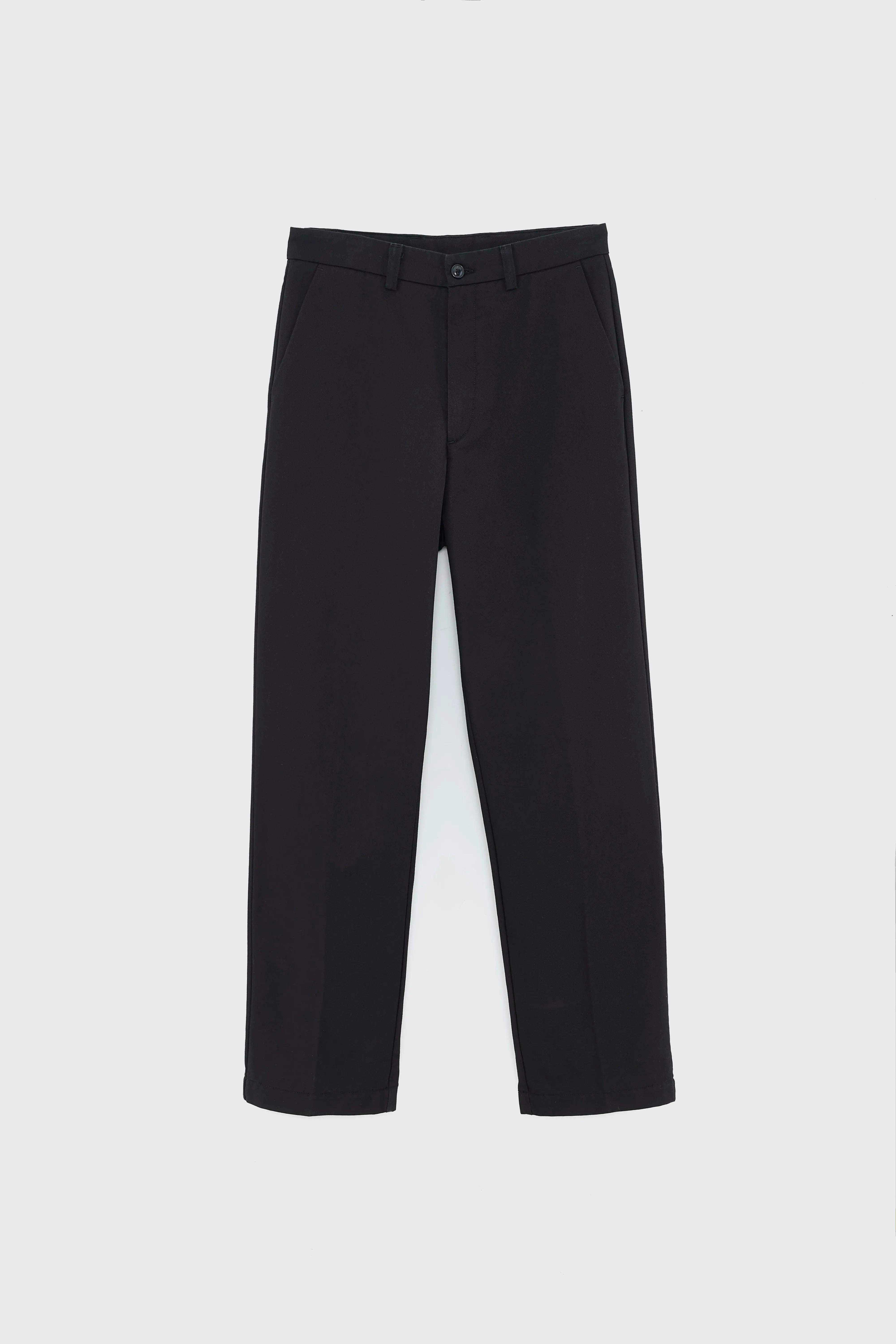 QuickDryTechnology OrganicCotton Polk relaxed trousers (252 / M / BLACK BLUE)