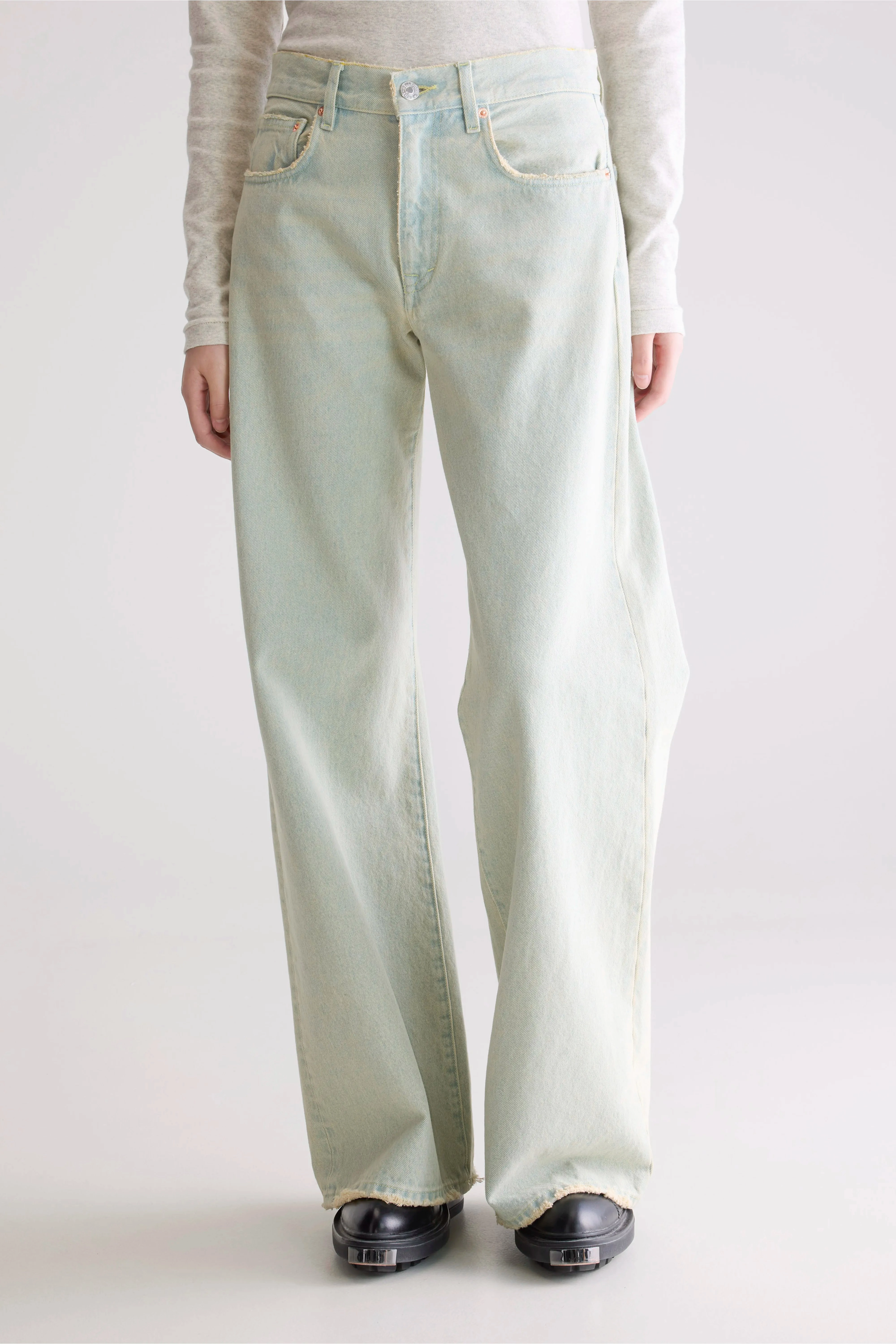 Fashion Forward Denim N. 97 wide jeans (252 / W / DUSTY BLEACH)