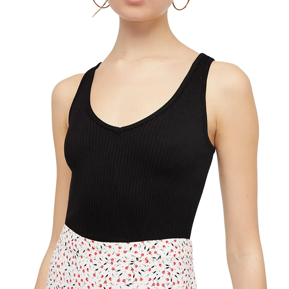 Odor Control Finish spandex blend Women's Solid Rib Brami