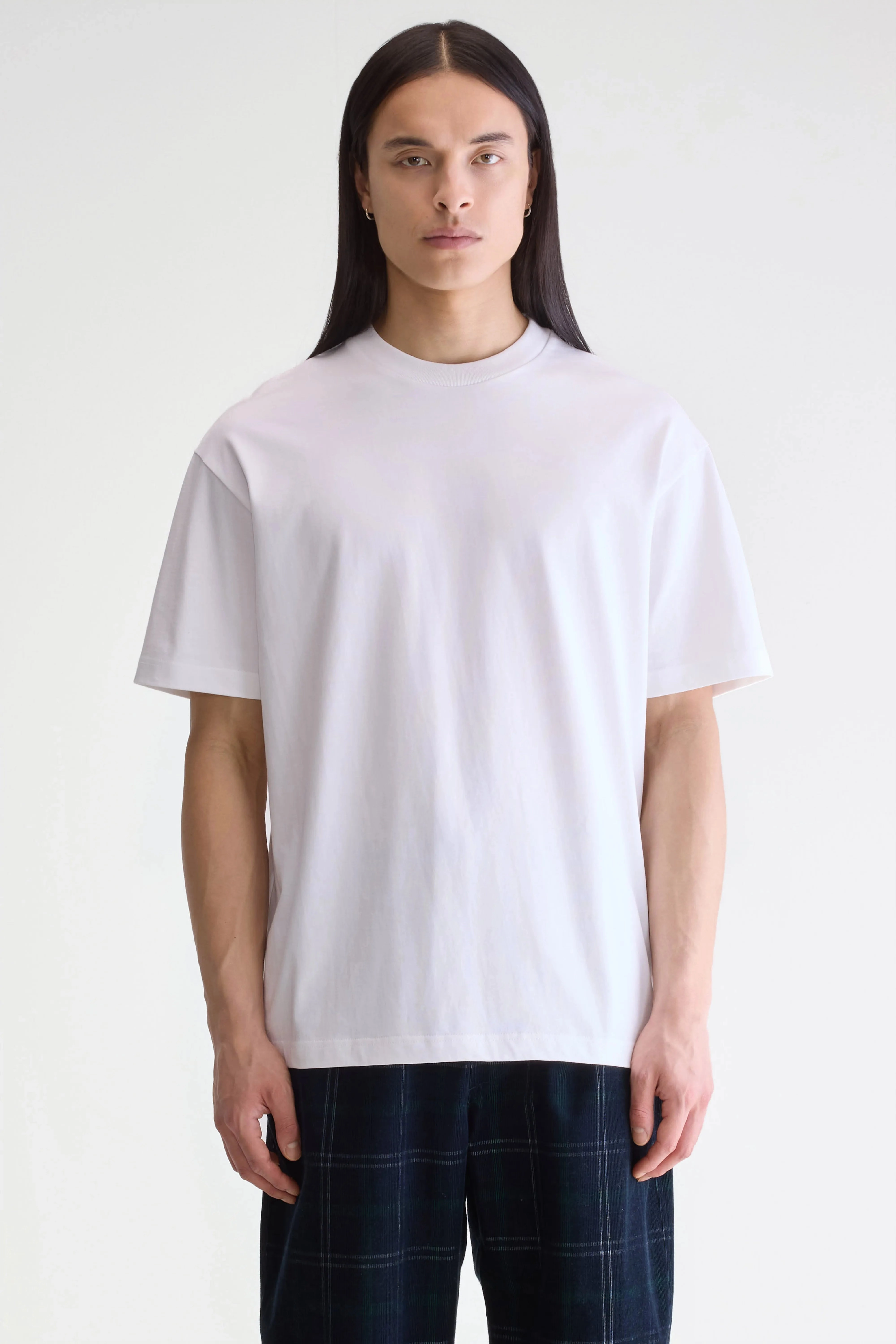 Easy Layer Trendy Casual Vlugs short-sleeve t-shirt (252 / M / WHITE)