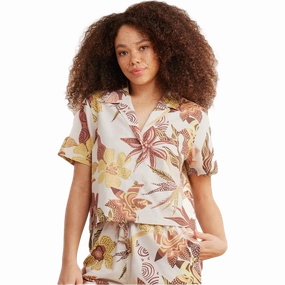 Women's Idle Camp Shirt Short Sleeve Vintage authenticity