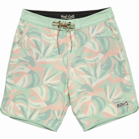 Waterfront Escape Eco Friendly Dye Men's Bruja Boardshort 19"