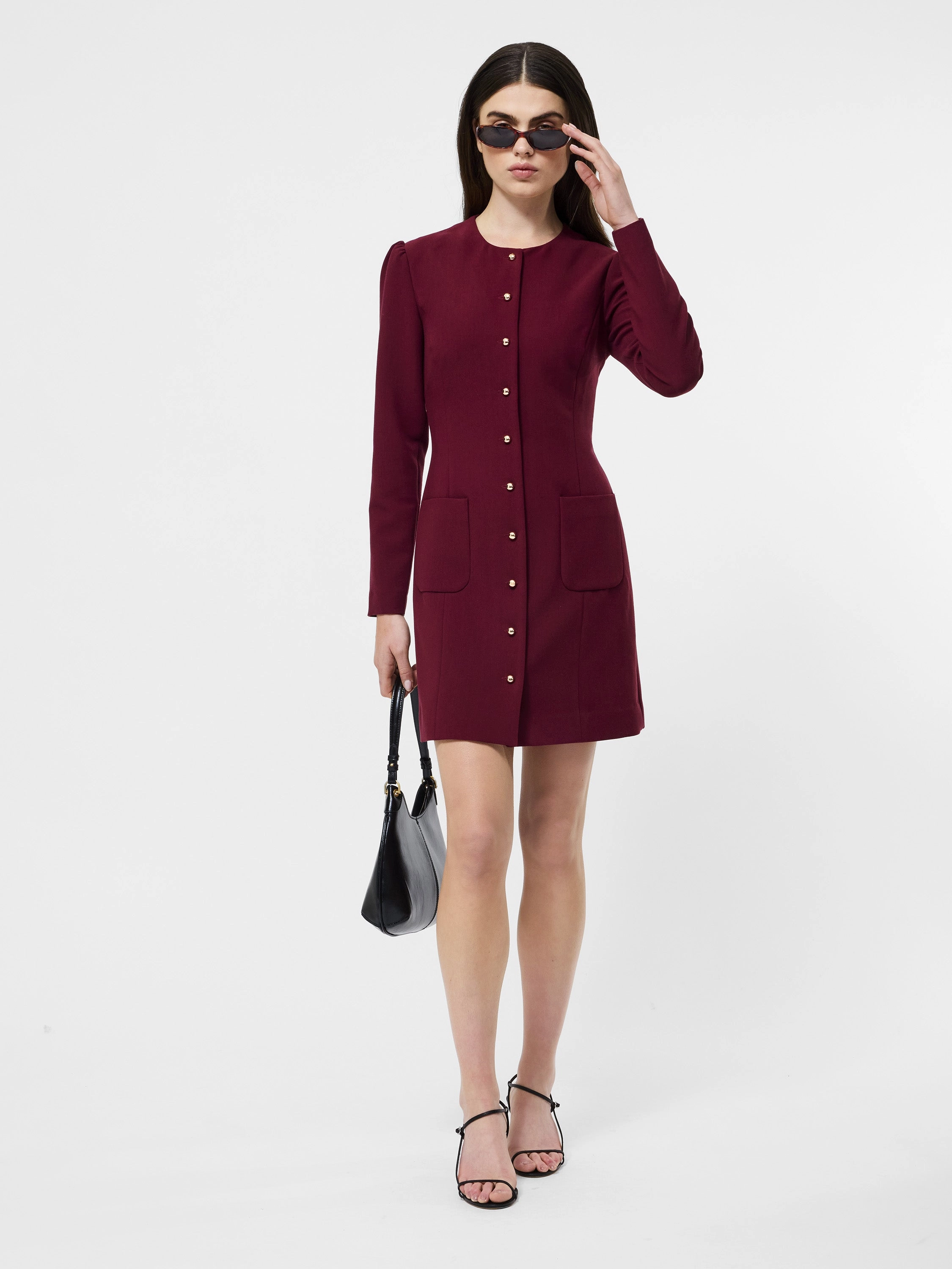 Work or Casual Celie Button Through Dress