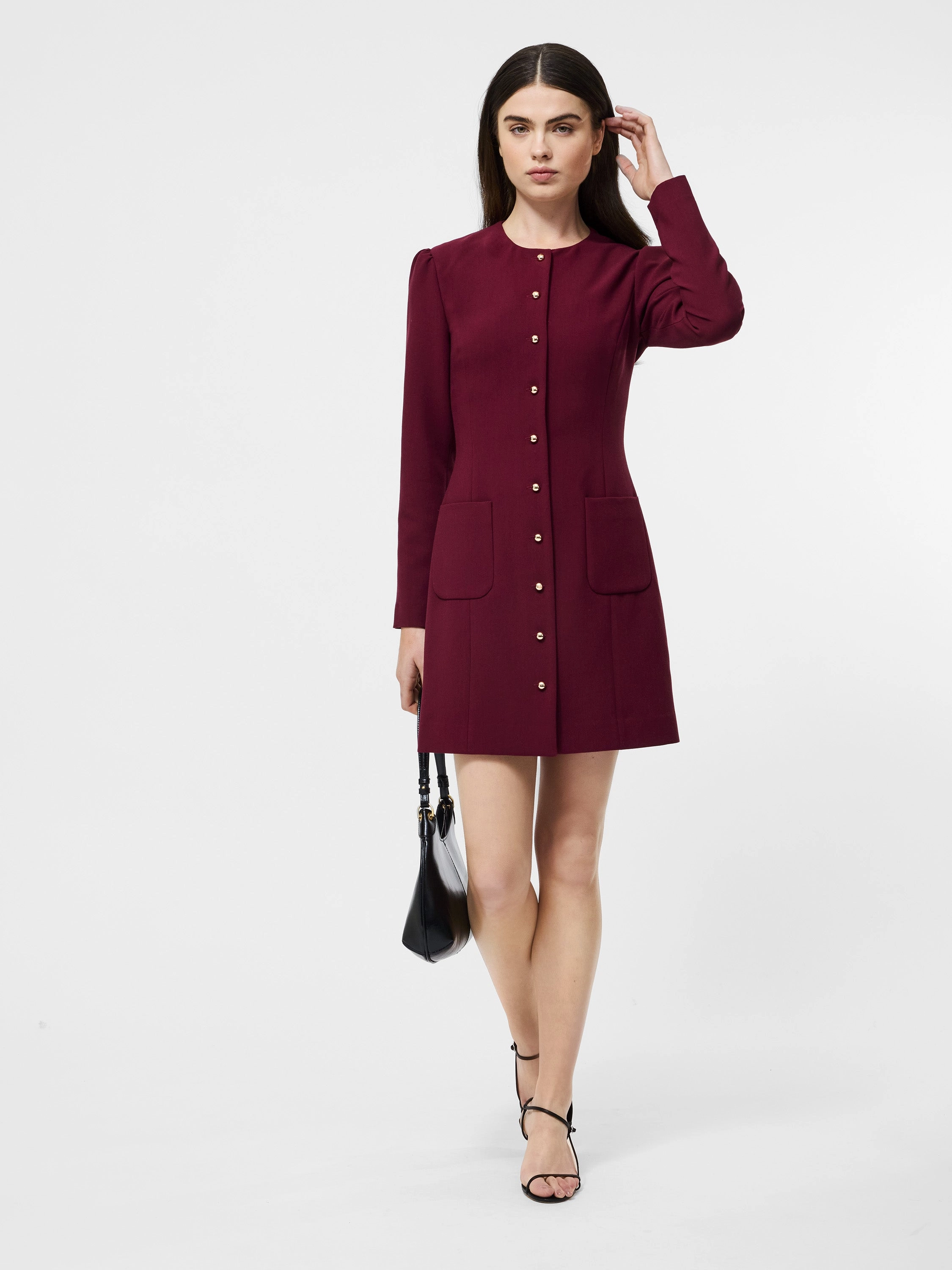 Celie Button Through Dress Relax Style Fashion-Forward