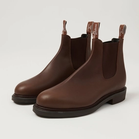 R.M.Williams 'Gardener' Leather Chelsea Boot - Brown All-Purpose Footwear Holiday Chicwear