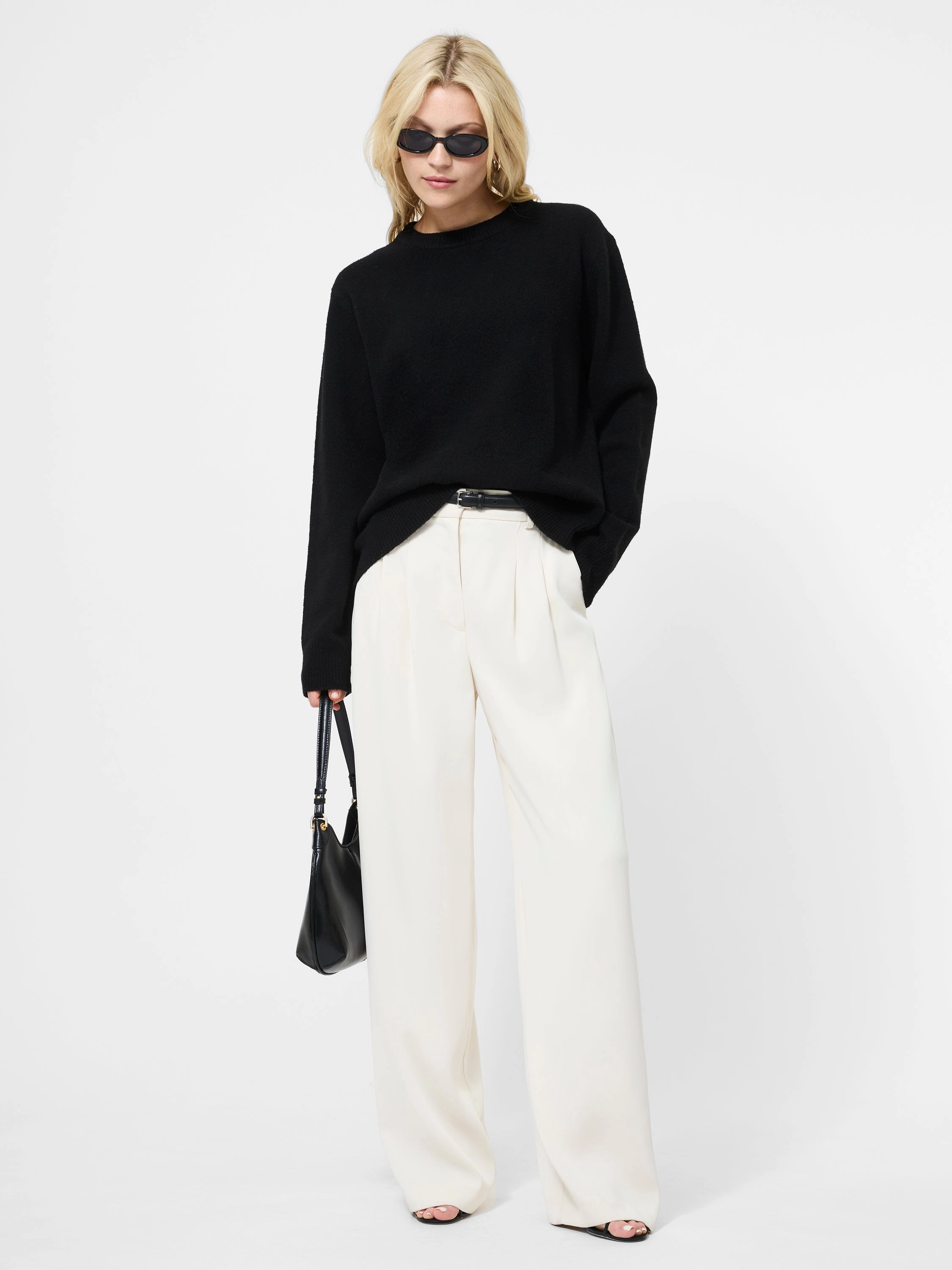 Emilia Knit Boyfriend Sweater FadeResistant Dye Cold Season