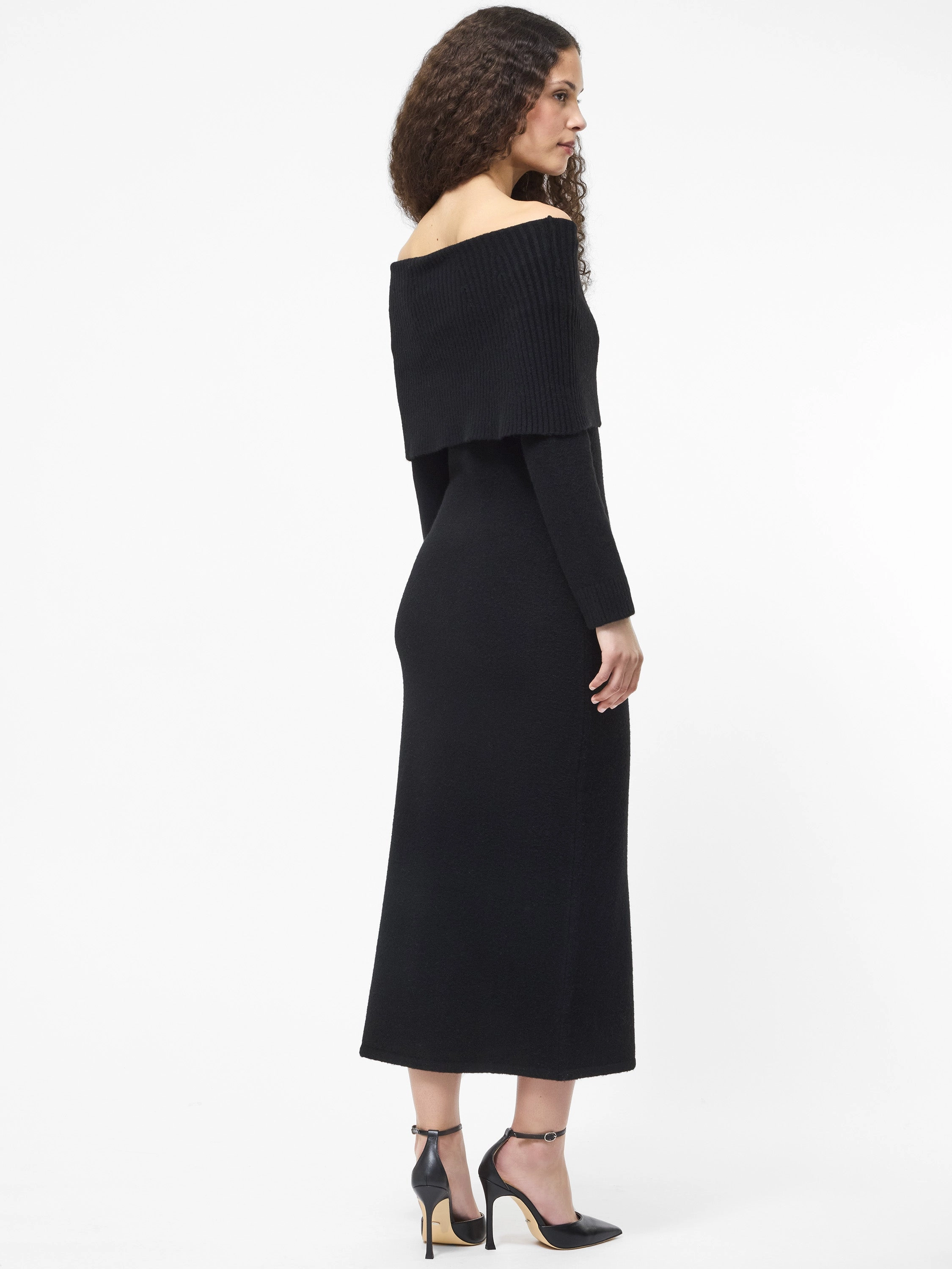 Family Joy Emilia Knit Off Shoulder Dress