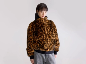 Enora cropped jacket (252 / W / COMBO A) Quilted Pattern RubberizedTrim