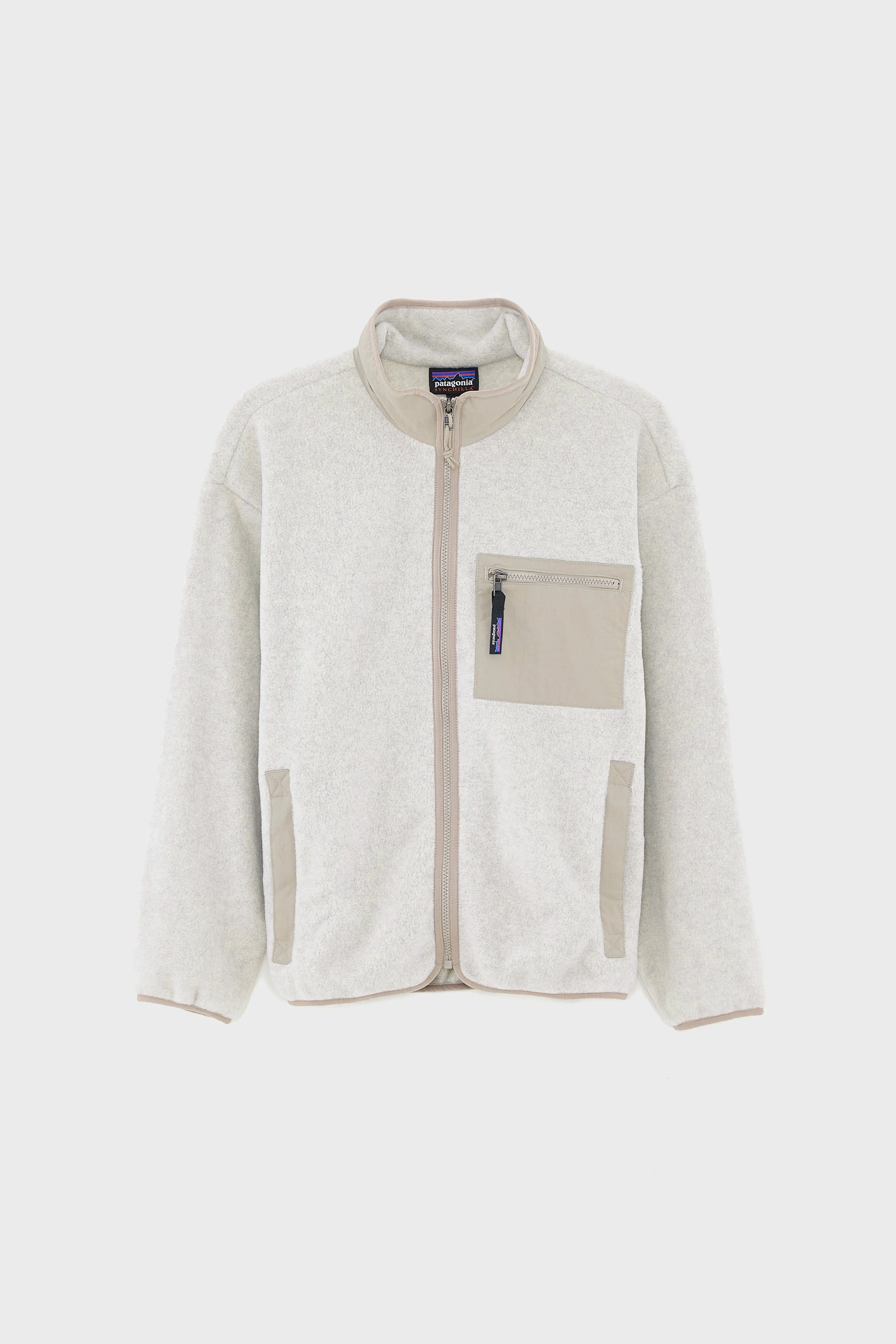 Women's Synchilla Fleece Jacket  (251 / W / OATMEAL) Light Look City Walking Style